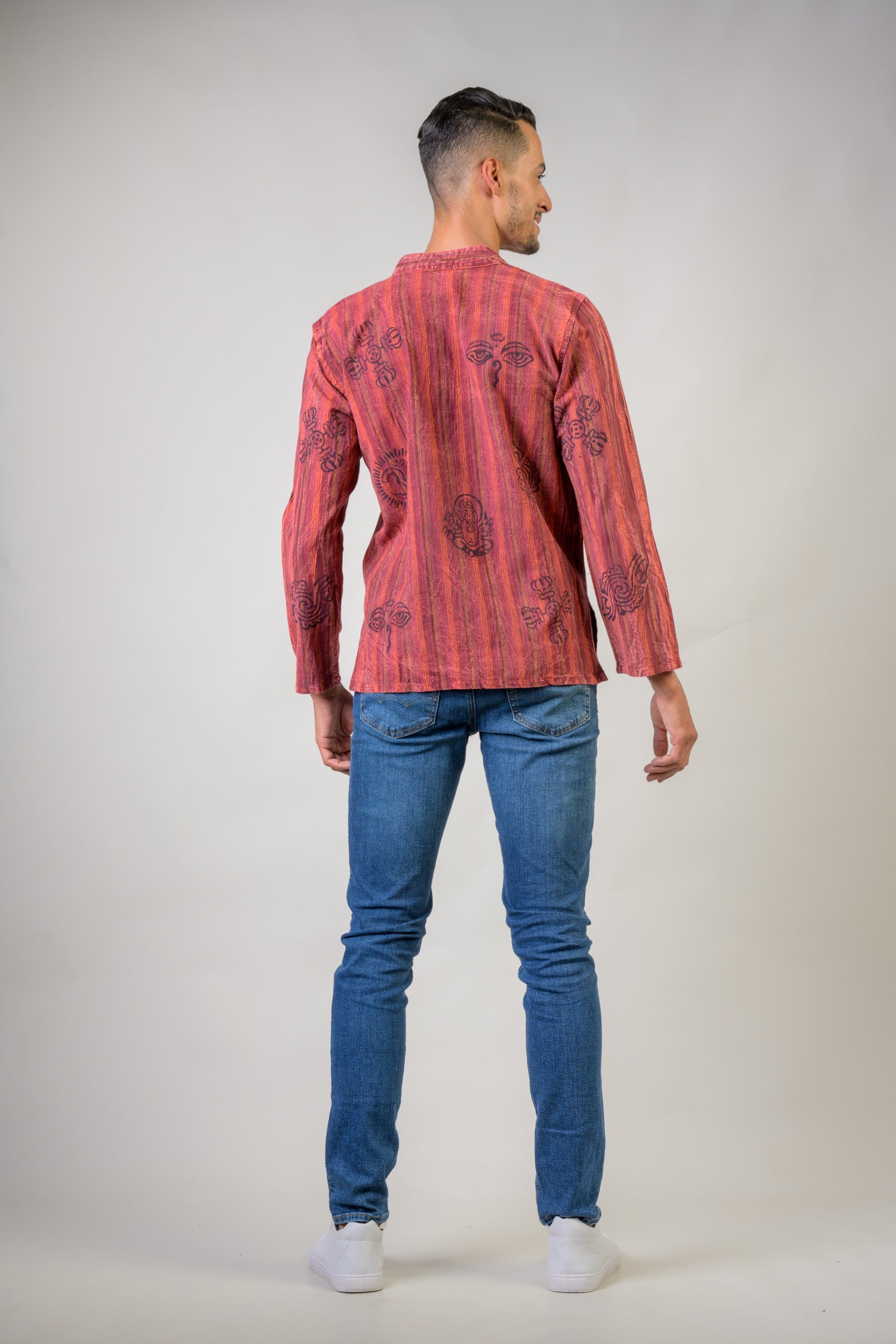 Rhea Cotton Wass Shirt Blue / 2XLarge