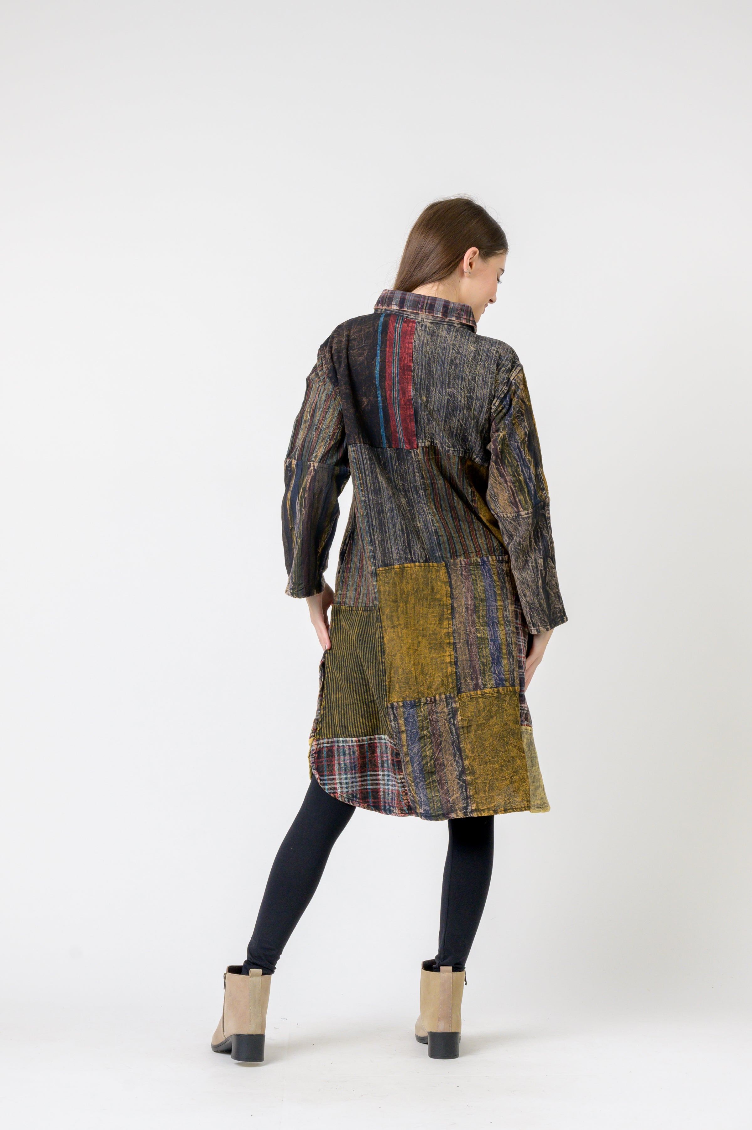 Rhea Collared Cotton Full Sleeve Casual Wear