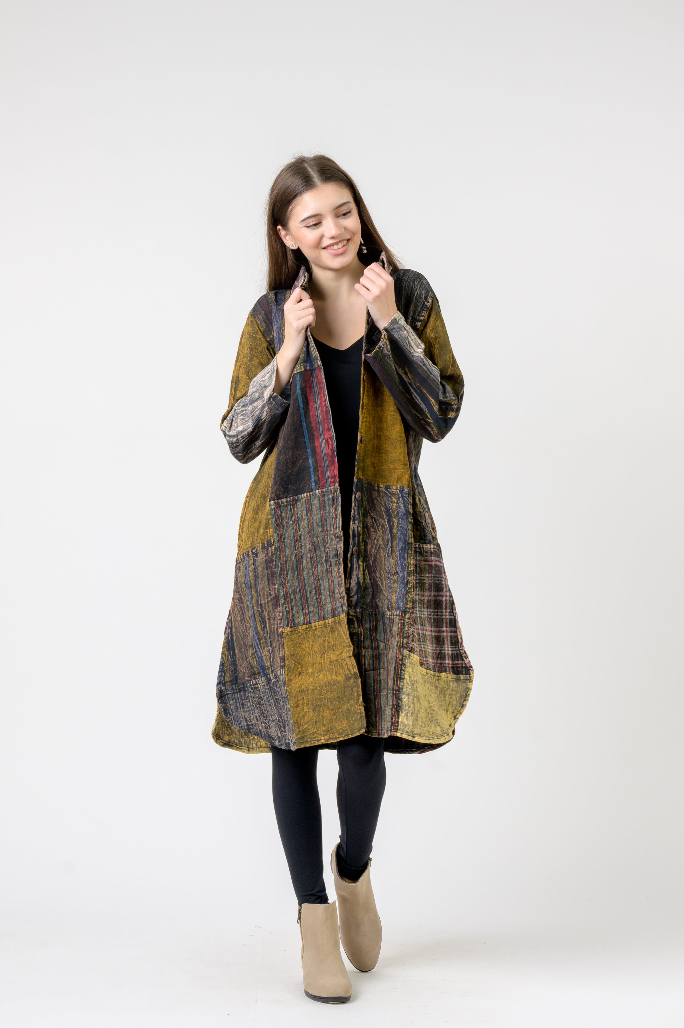 Rhea Collared Cotton Full Sleeve Casual Wear