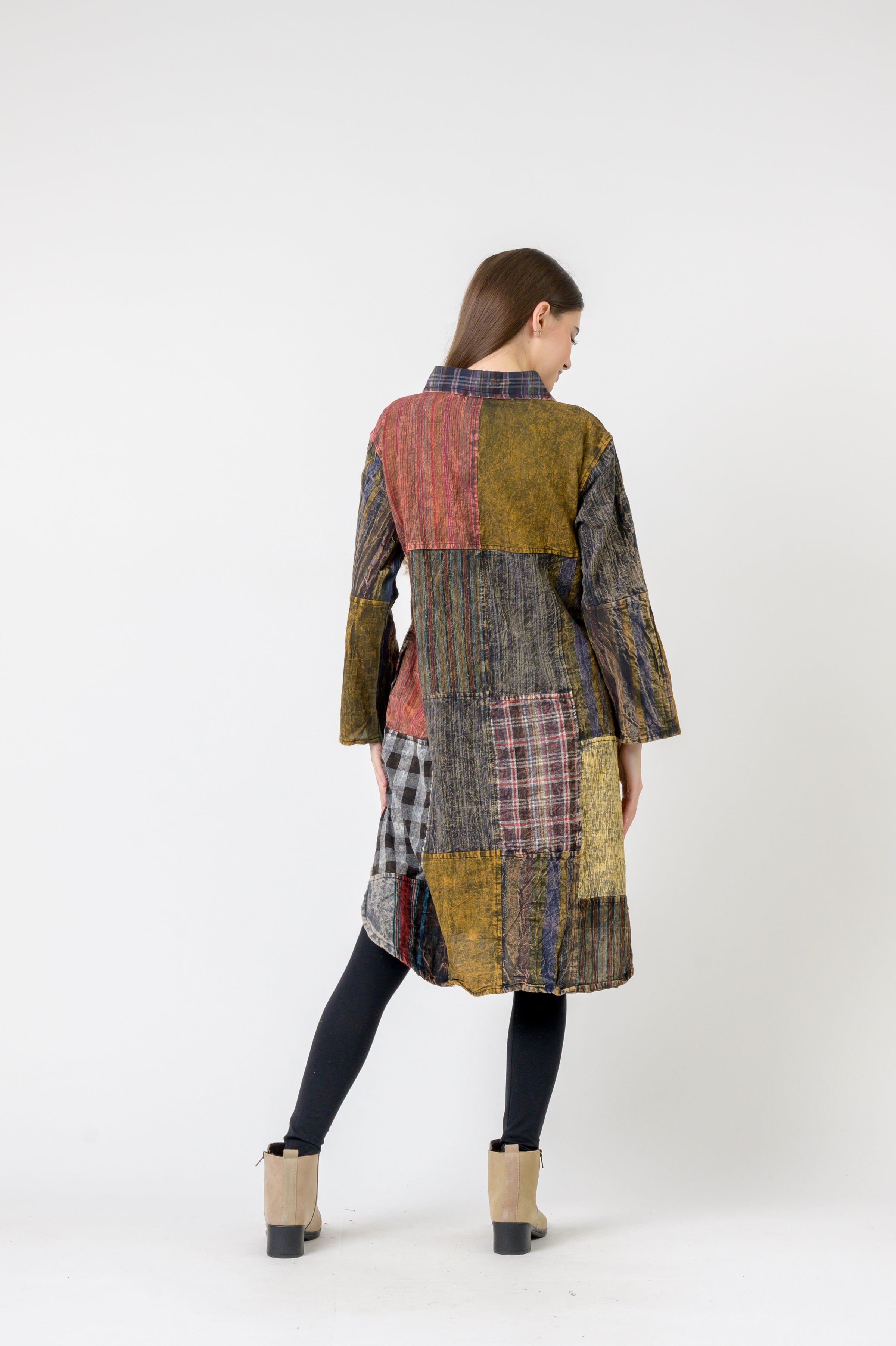 Rhea Collared Cotton Full Sleeve Casual Wear