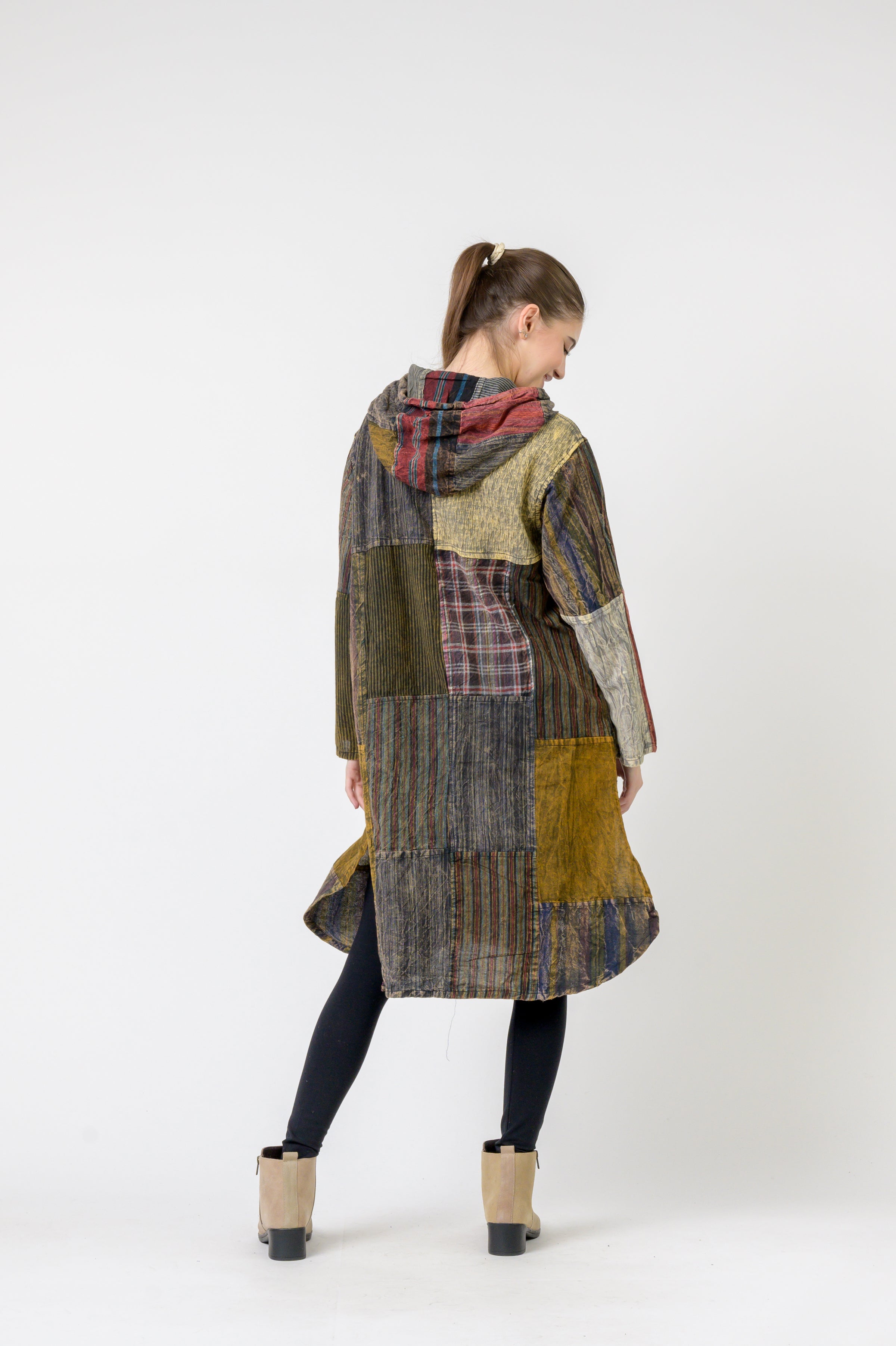 Rhea Hooded Cotton Full Sleeve Casual Wear