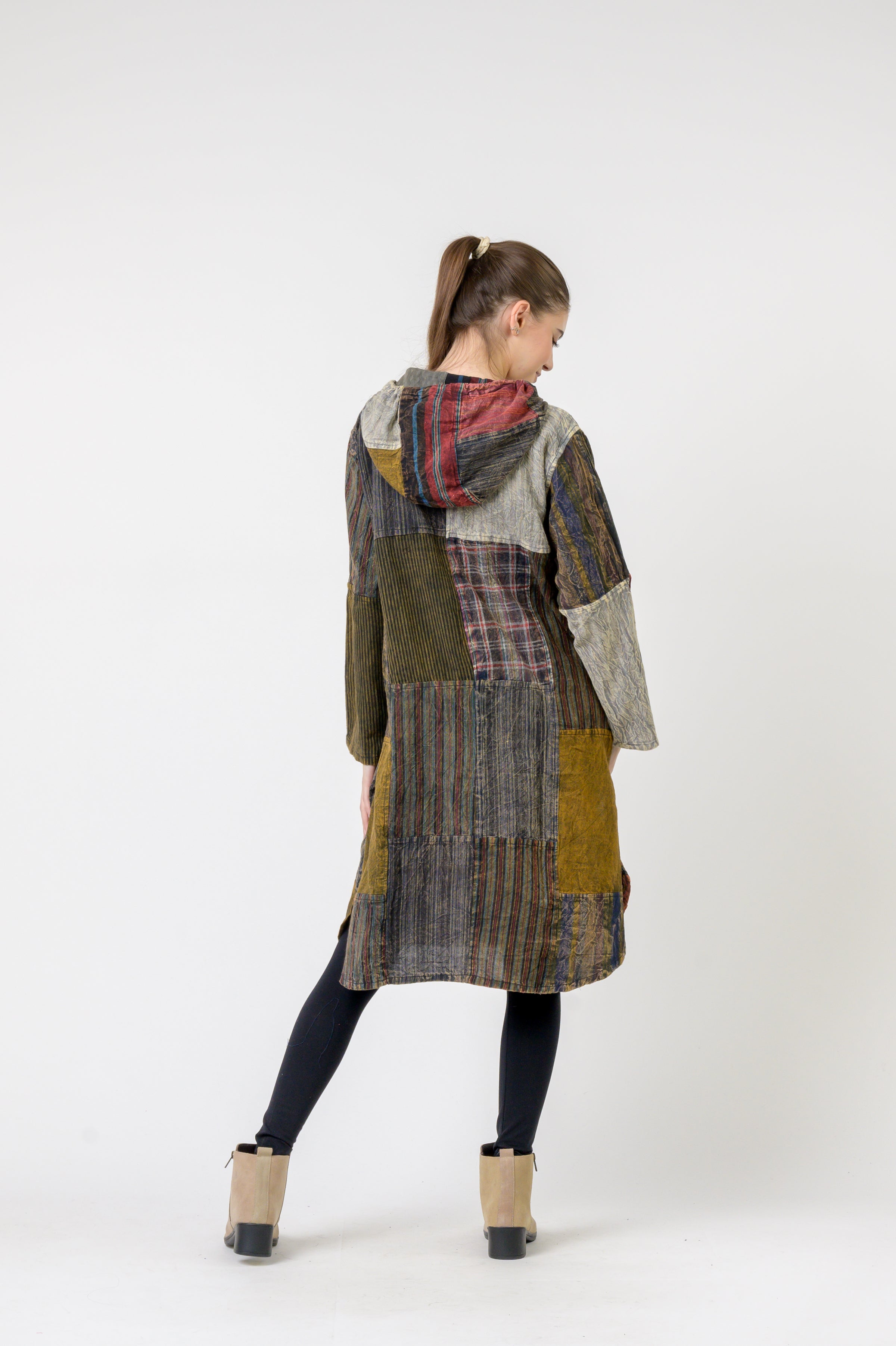 Rhea Hooded Cotton Full Sleeve Casual Wear