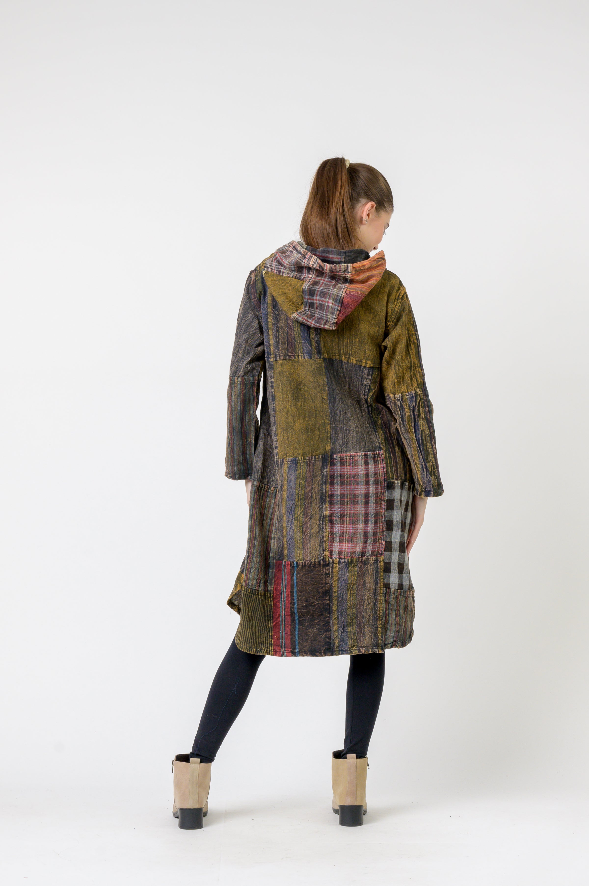 Rhea Hooded Cotton Full Sleeve Casual Wear