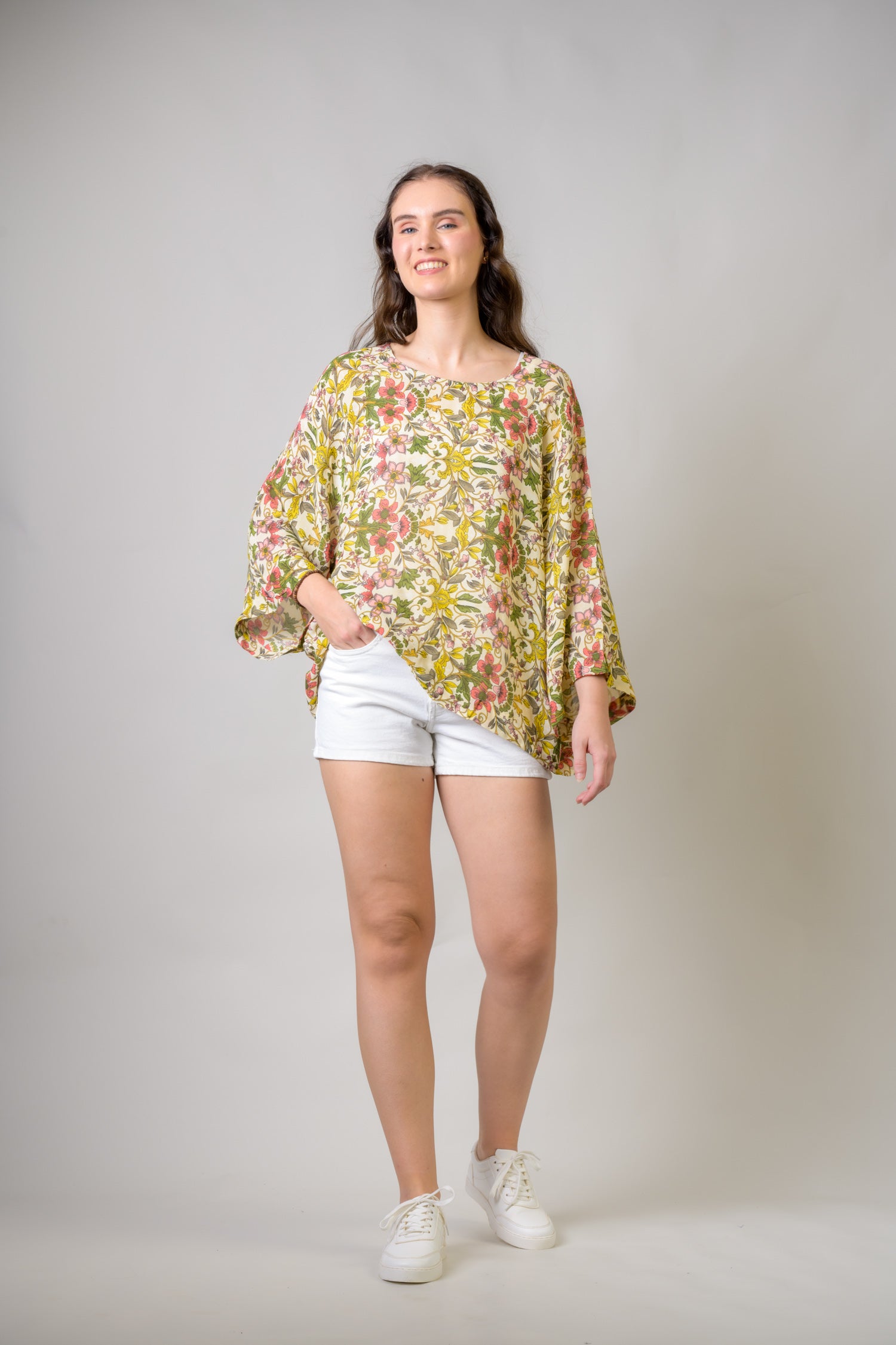 Rhea Flower Maira Top Multicolor / L/X