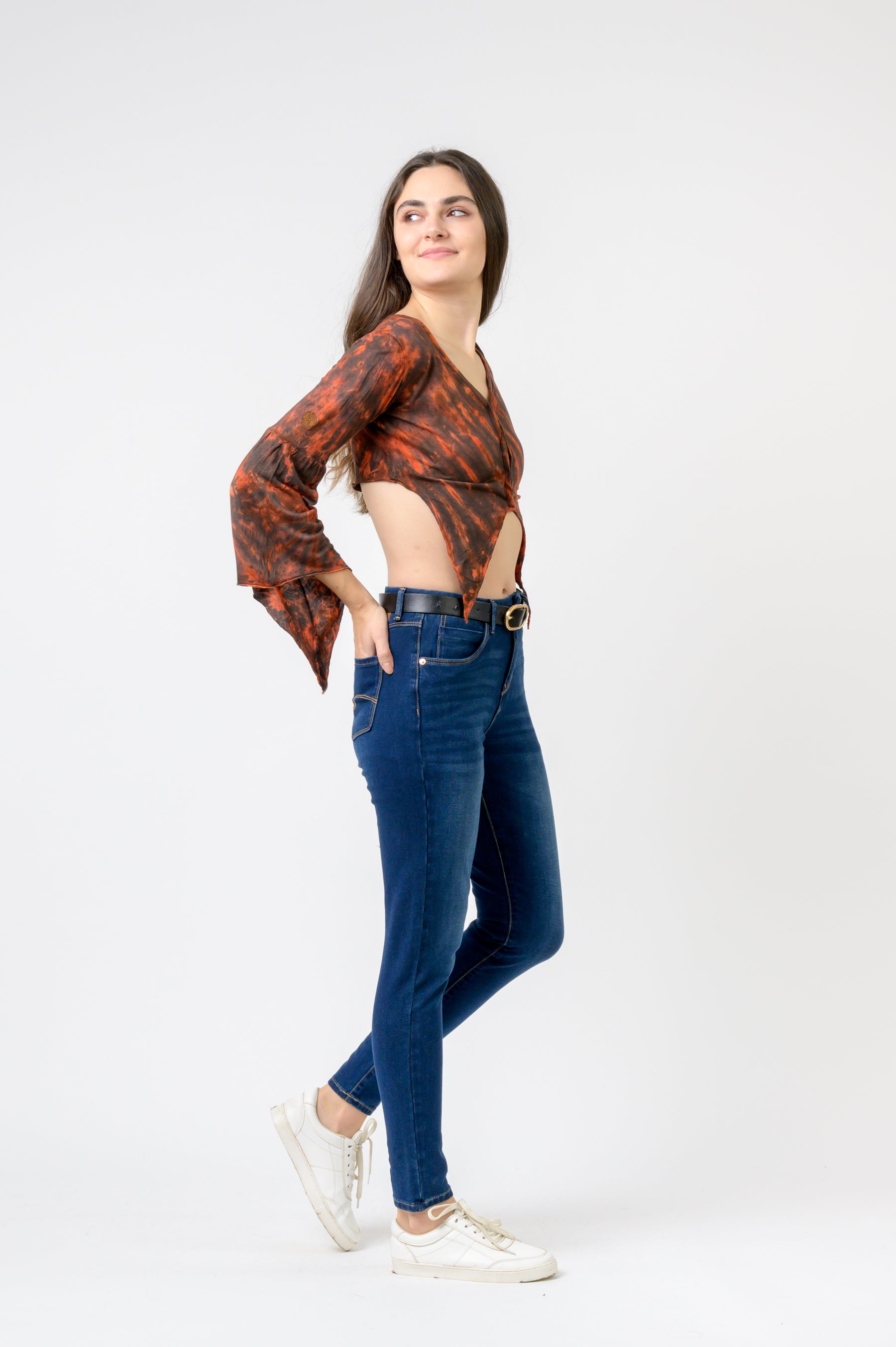 Rhea Sleeves and Tails Long Sleeve Top