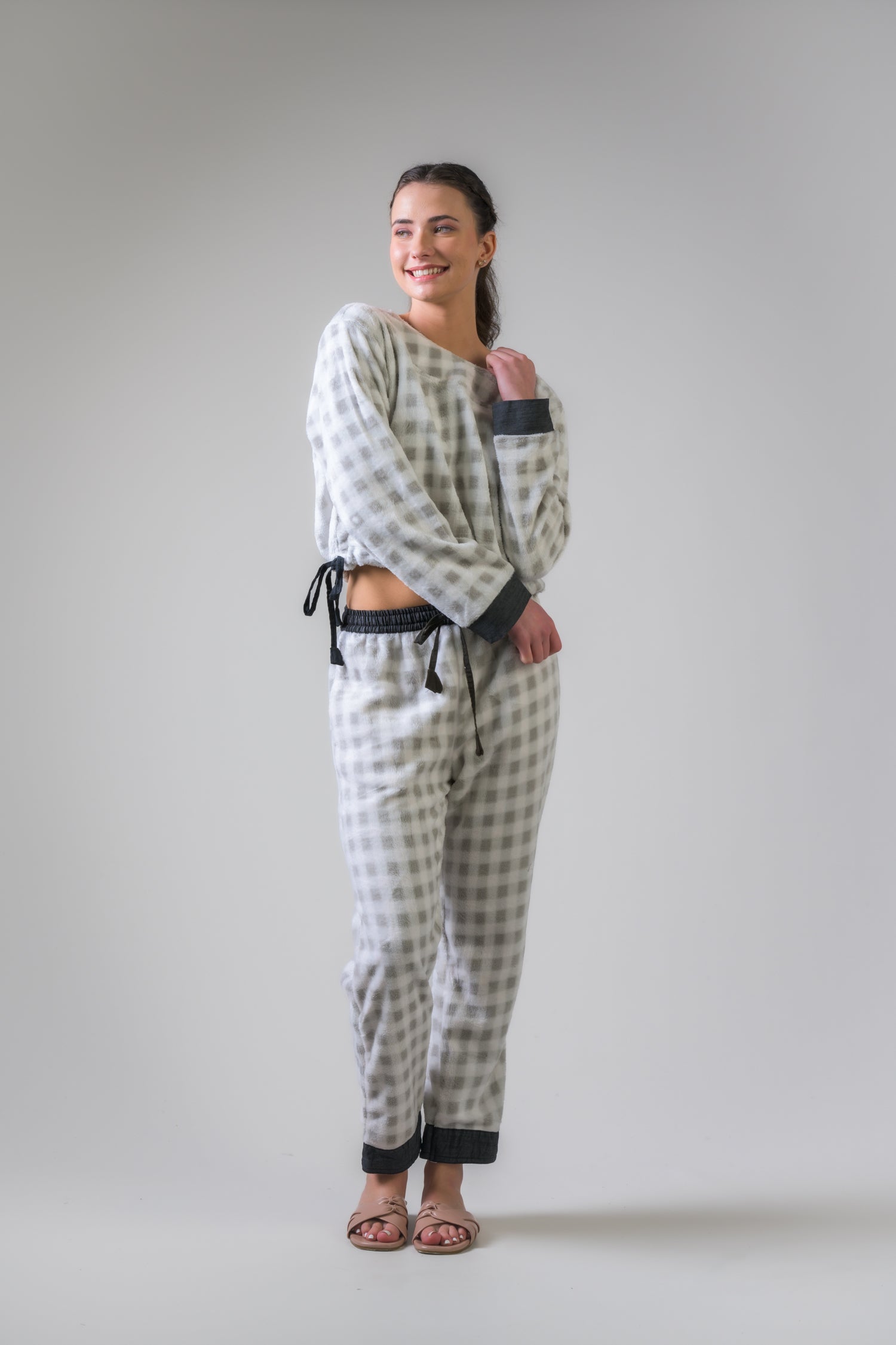 Rhea Calefactora Soft Long Top White / S/M