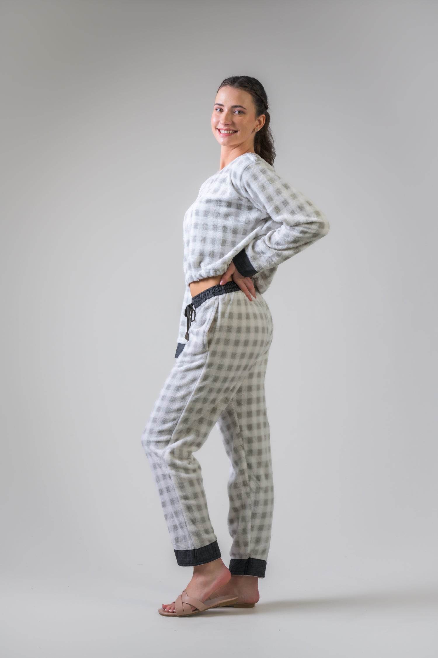 Rhea Calefactora Soft Long Top White / S/M