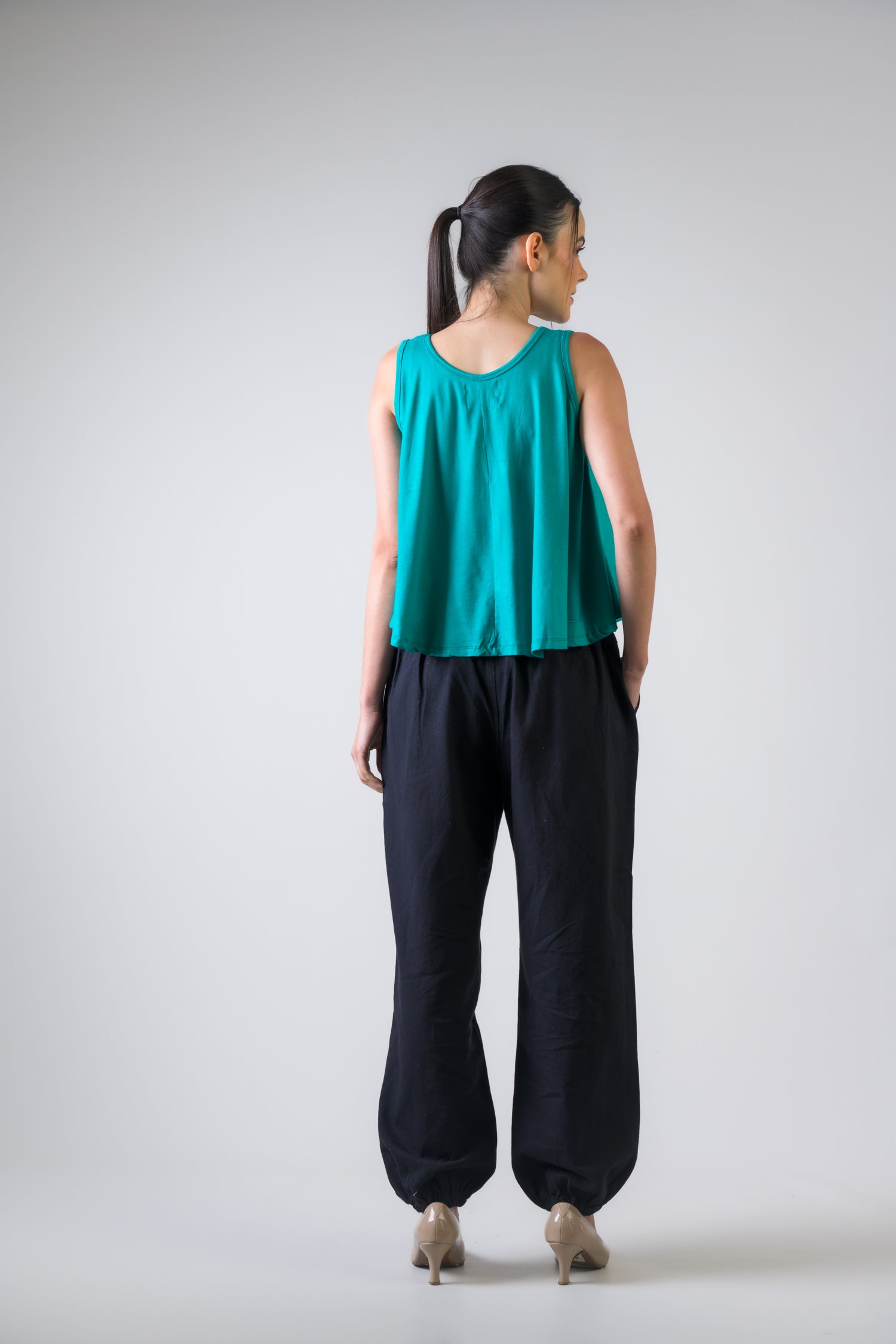 Rhea Lycra Crop Top