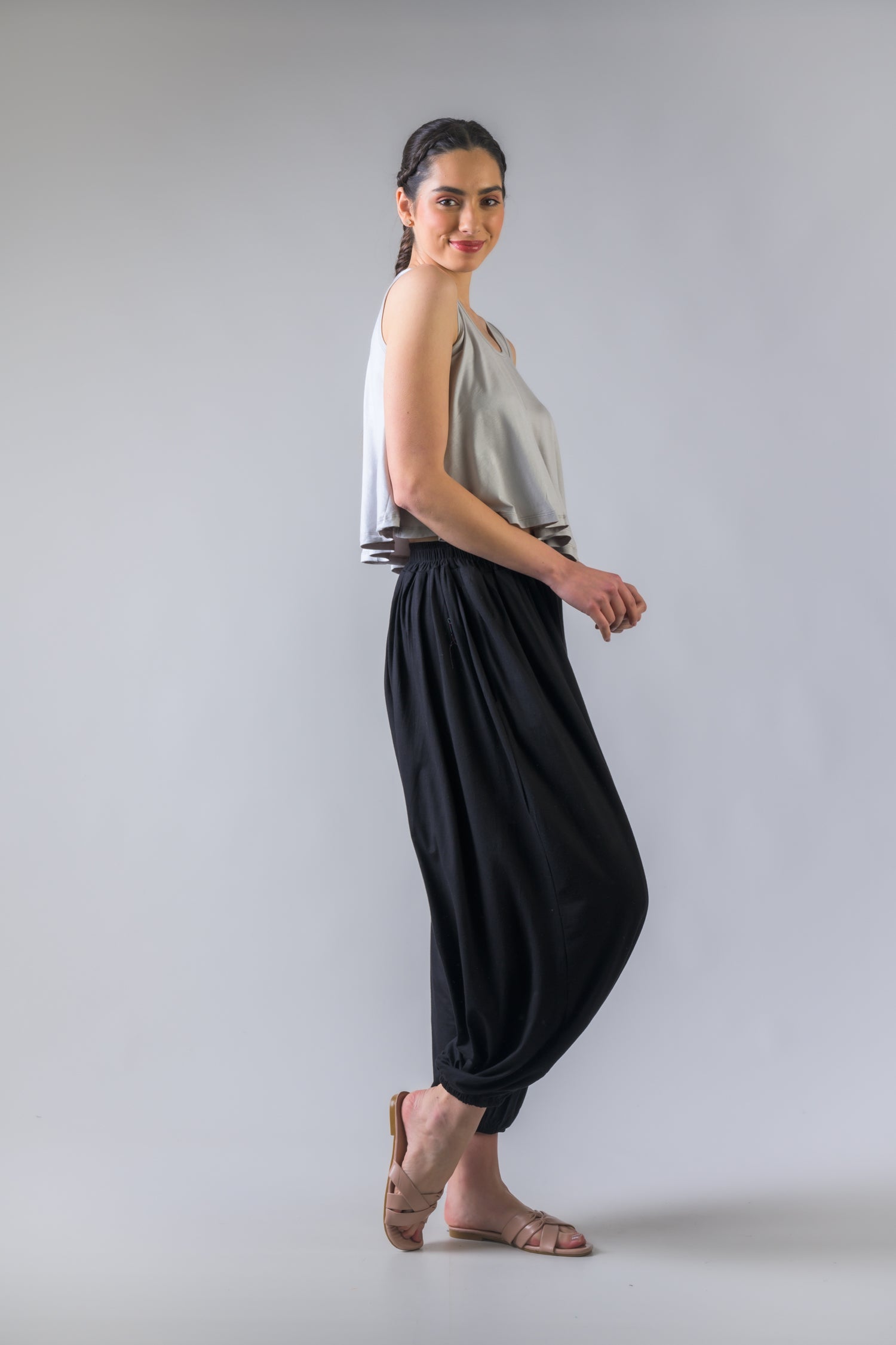 Rhea Lycra Crop Top