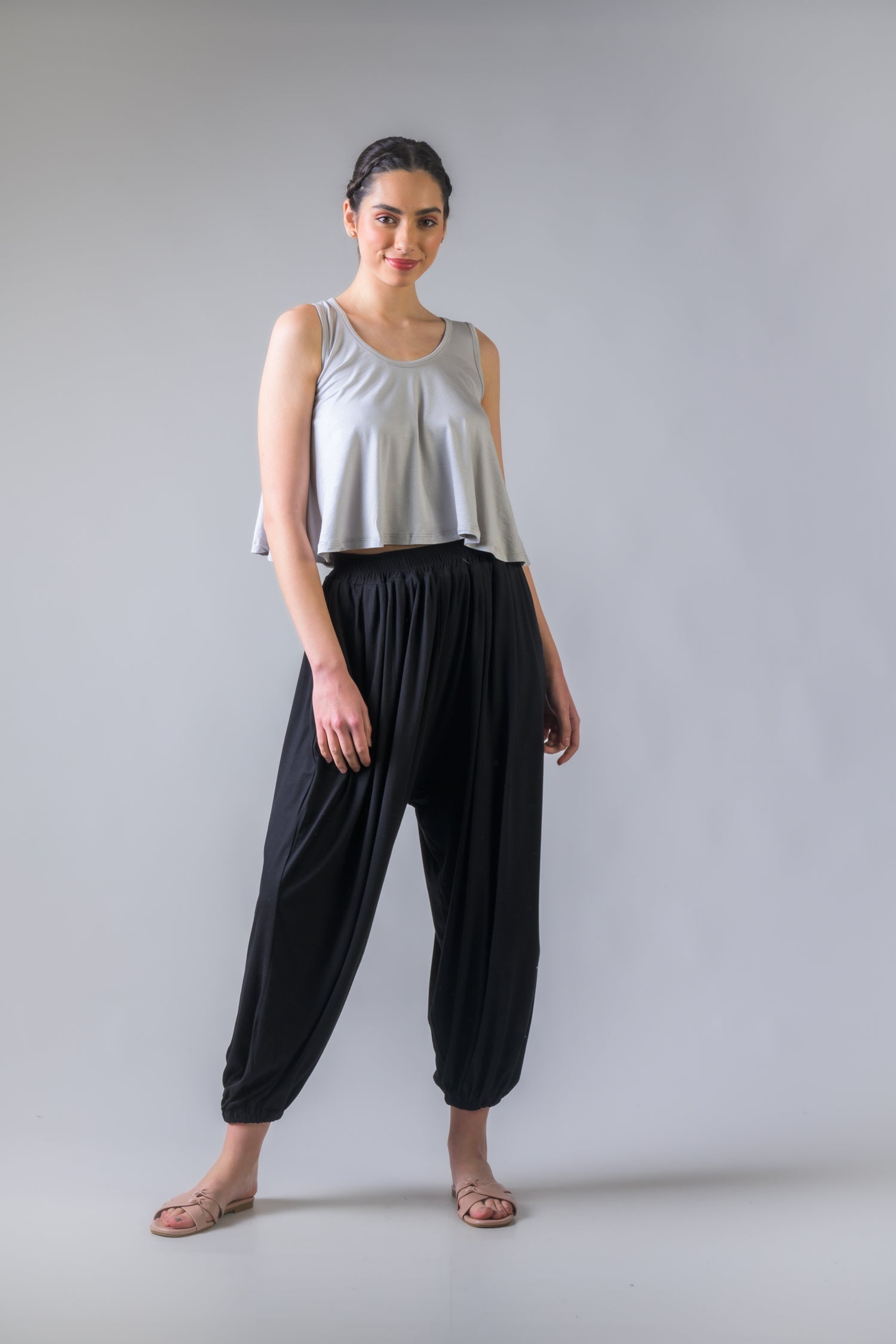Rhea Lycra Crop Top