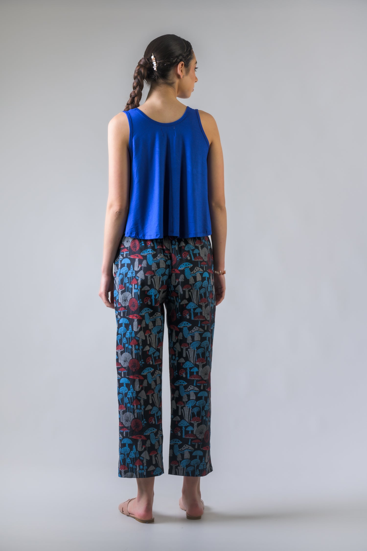 Rhea Lycra Crop Top