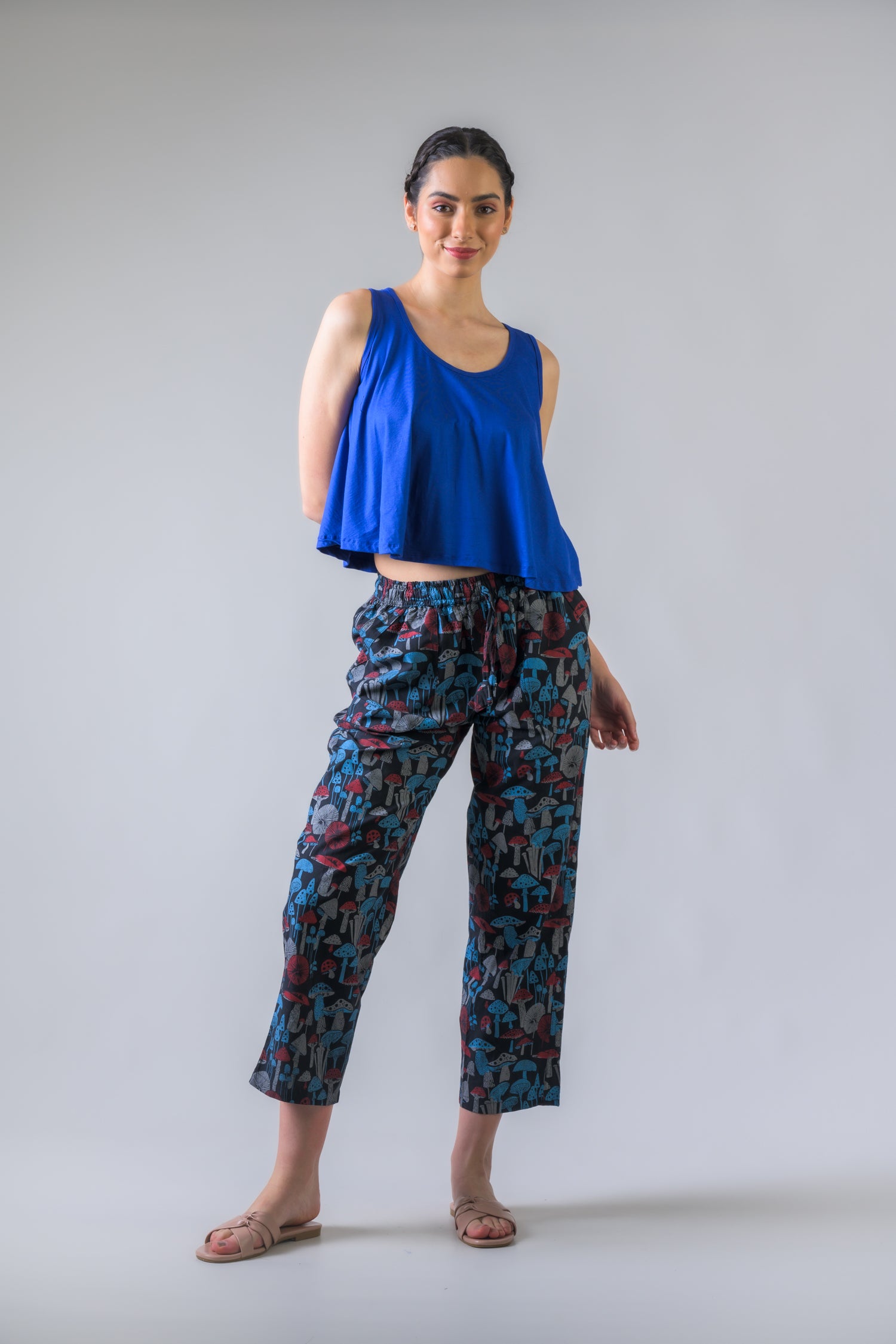Rhea Lycra Crop Top