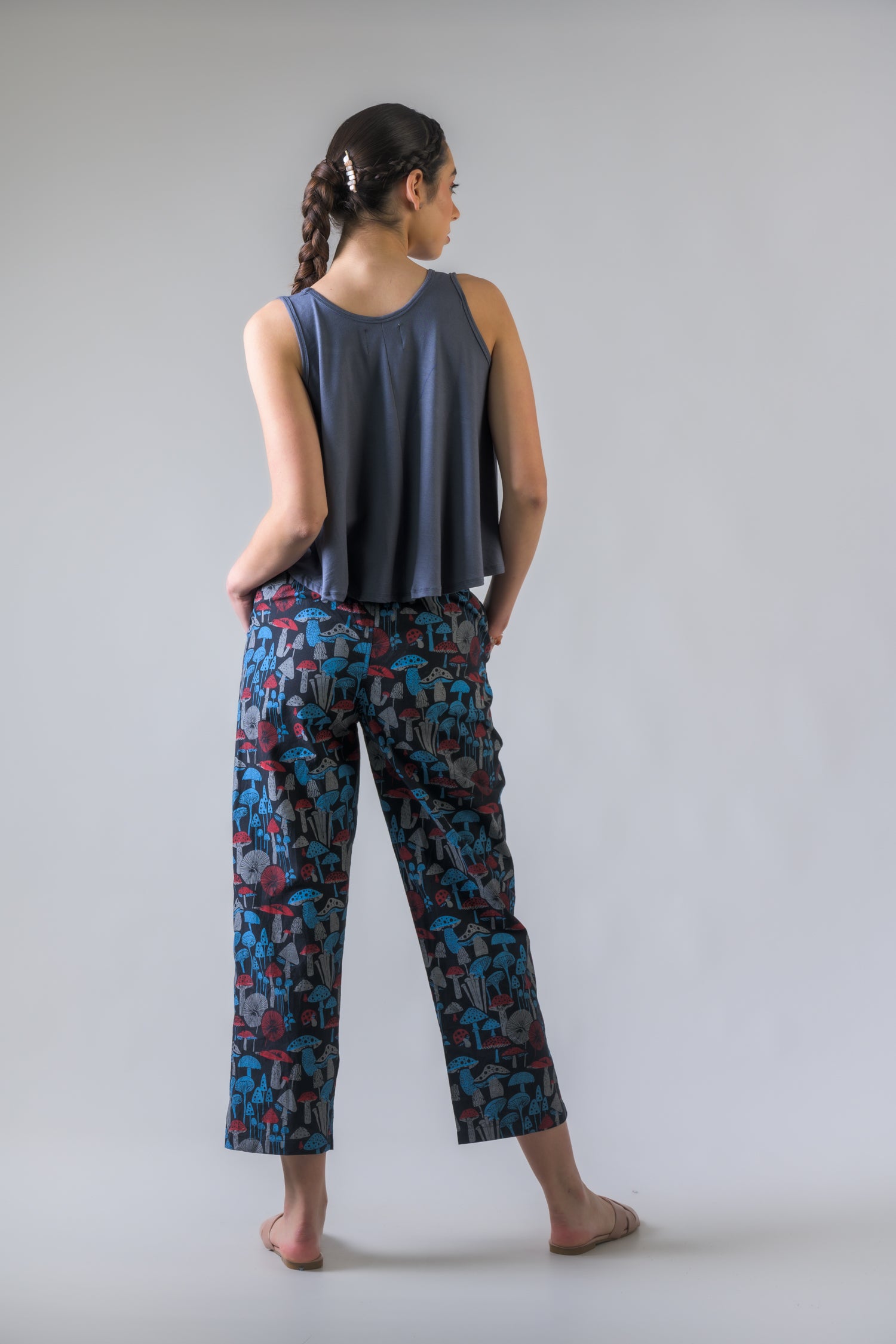 Rhea Lycra Crop Top