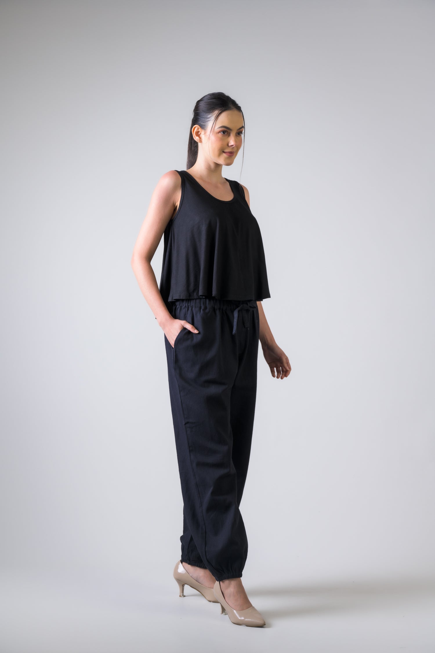 Rhea Lycra Crop Top