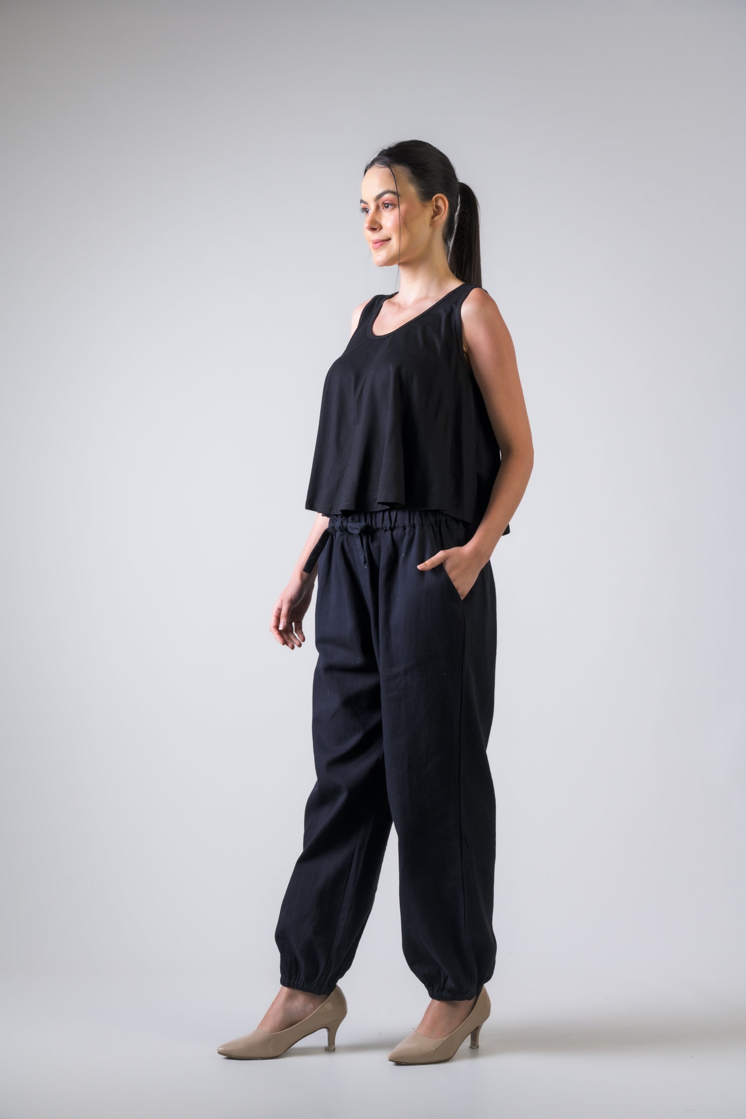 Rhea Lycra Crop Top
