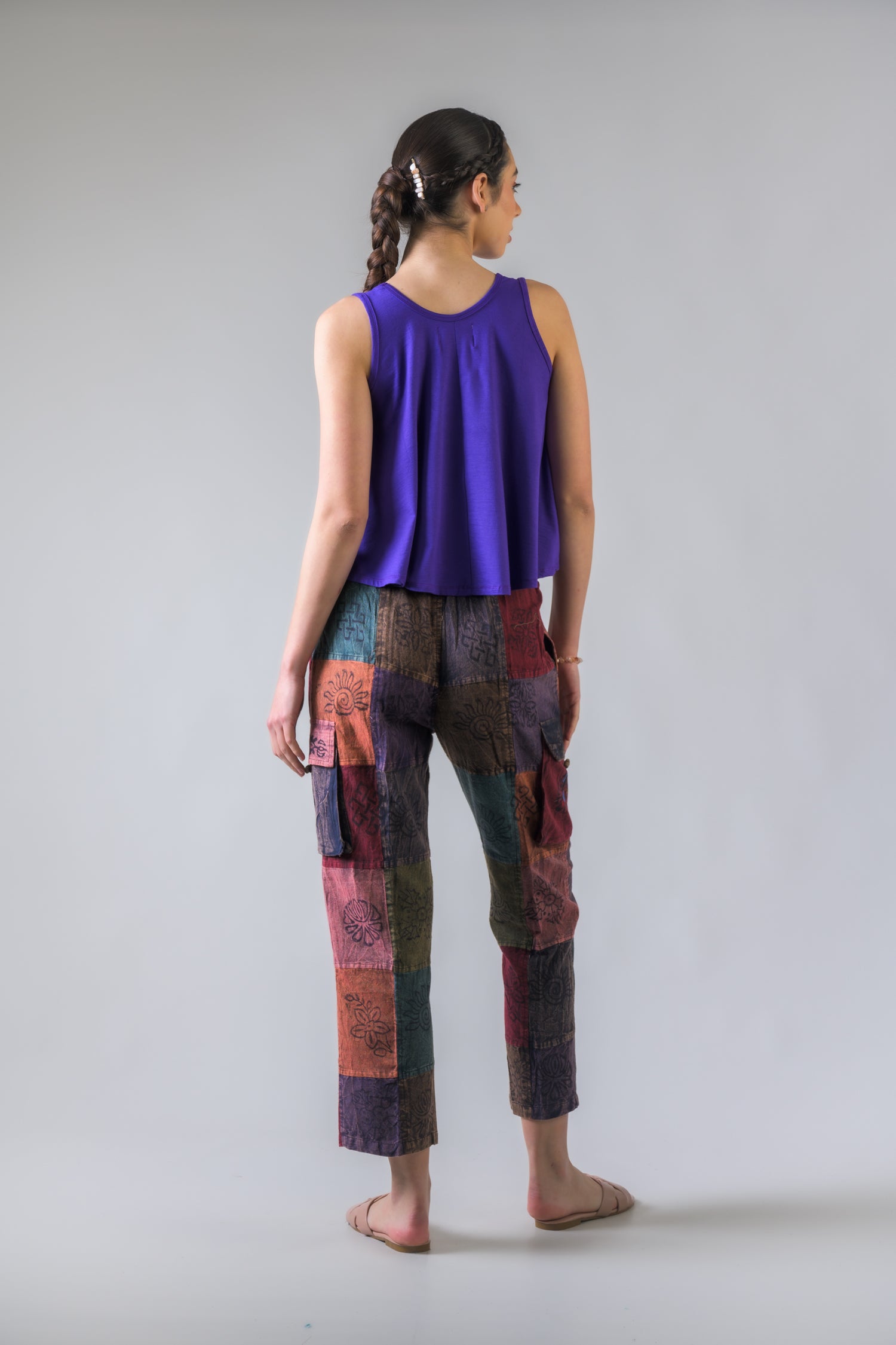 Rhea Lycra Crop Top