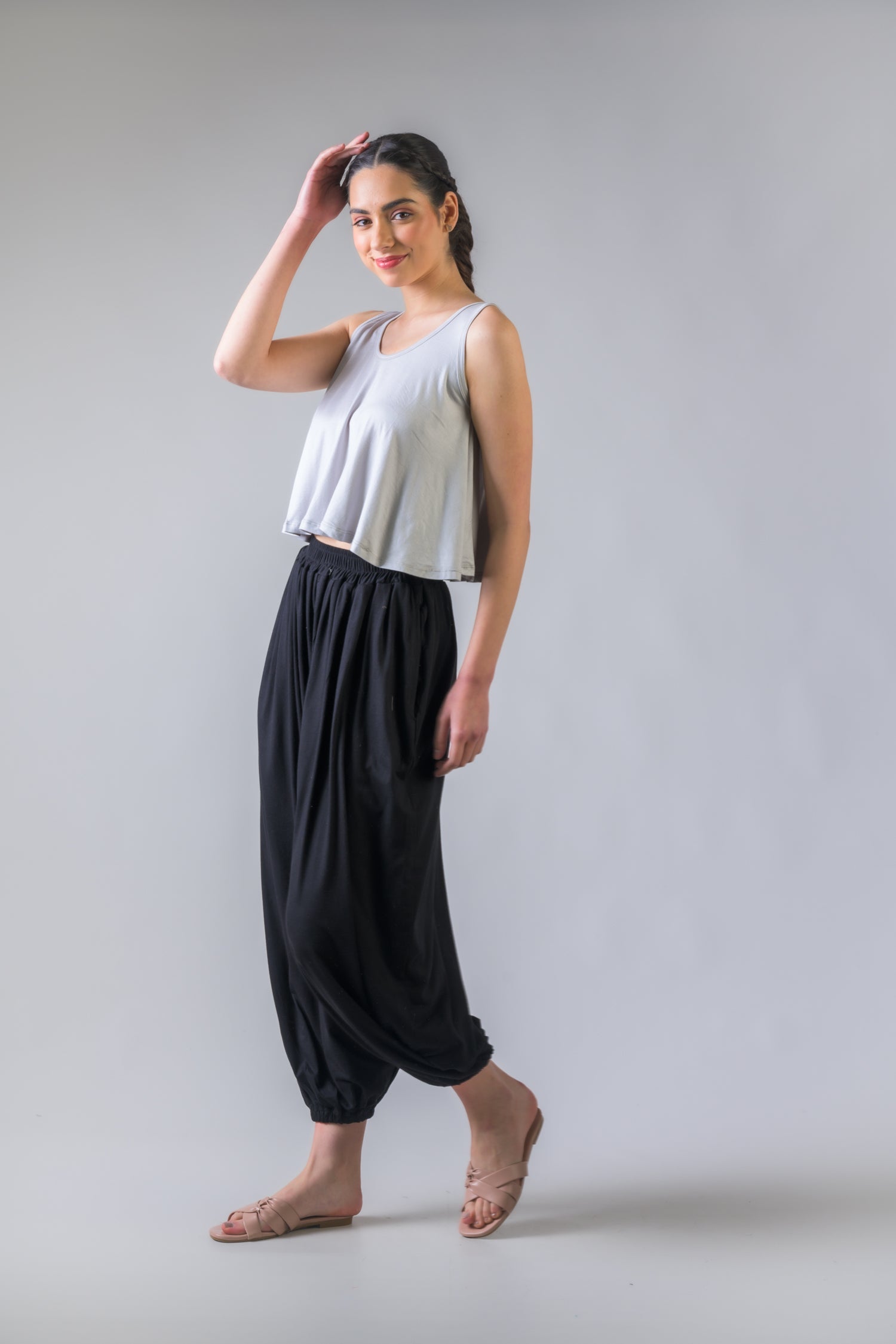 Rhea Lycra Crop Top