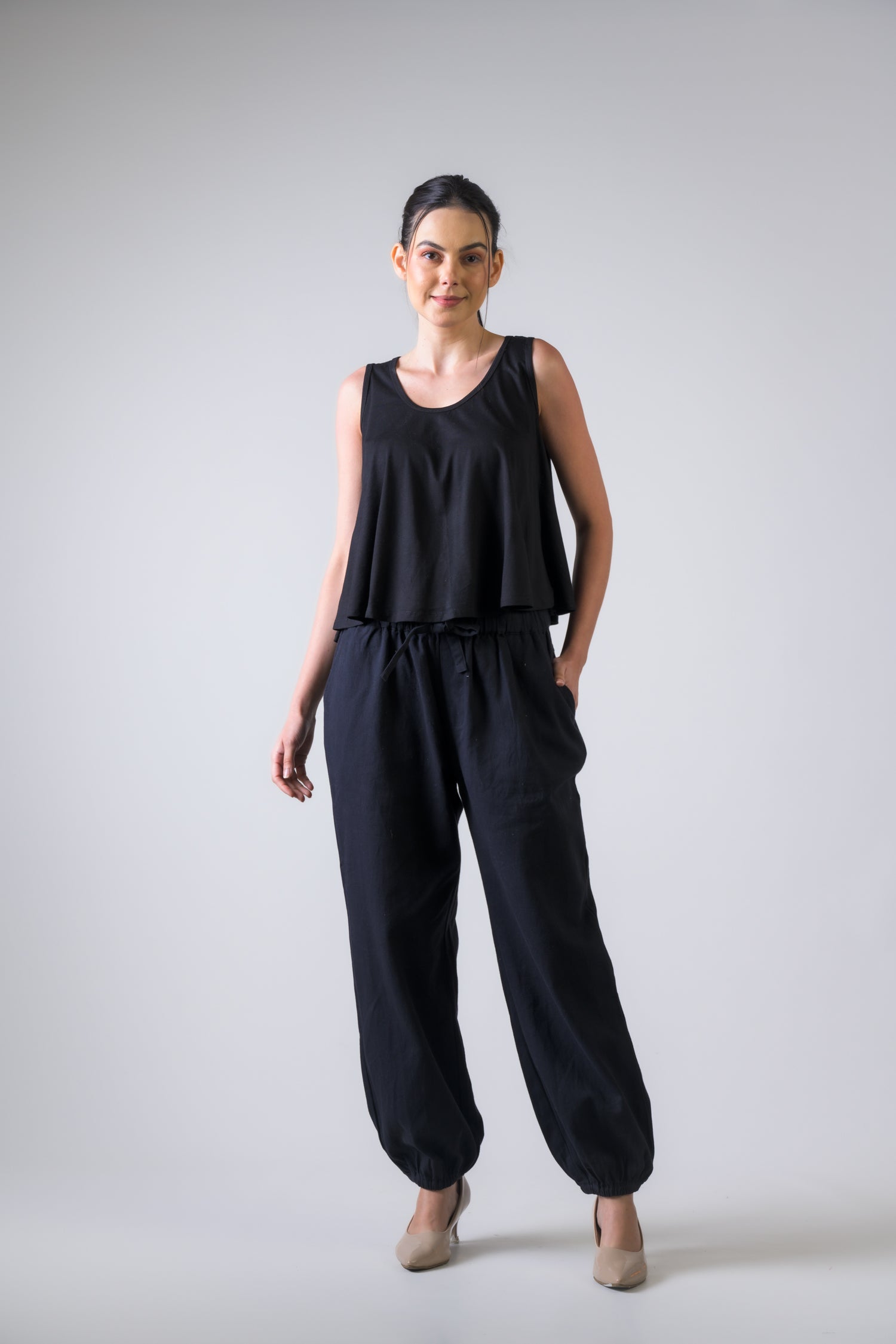 Rhea Lycra Crop Top