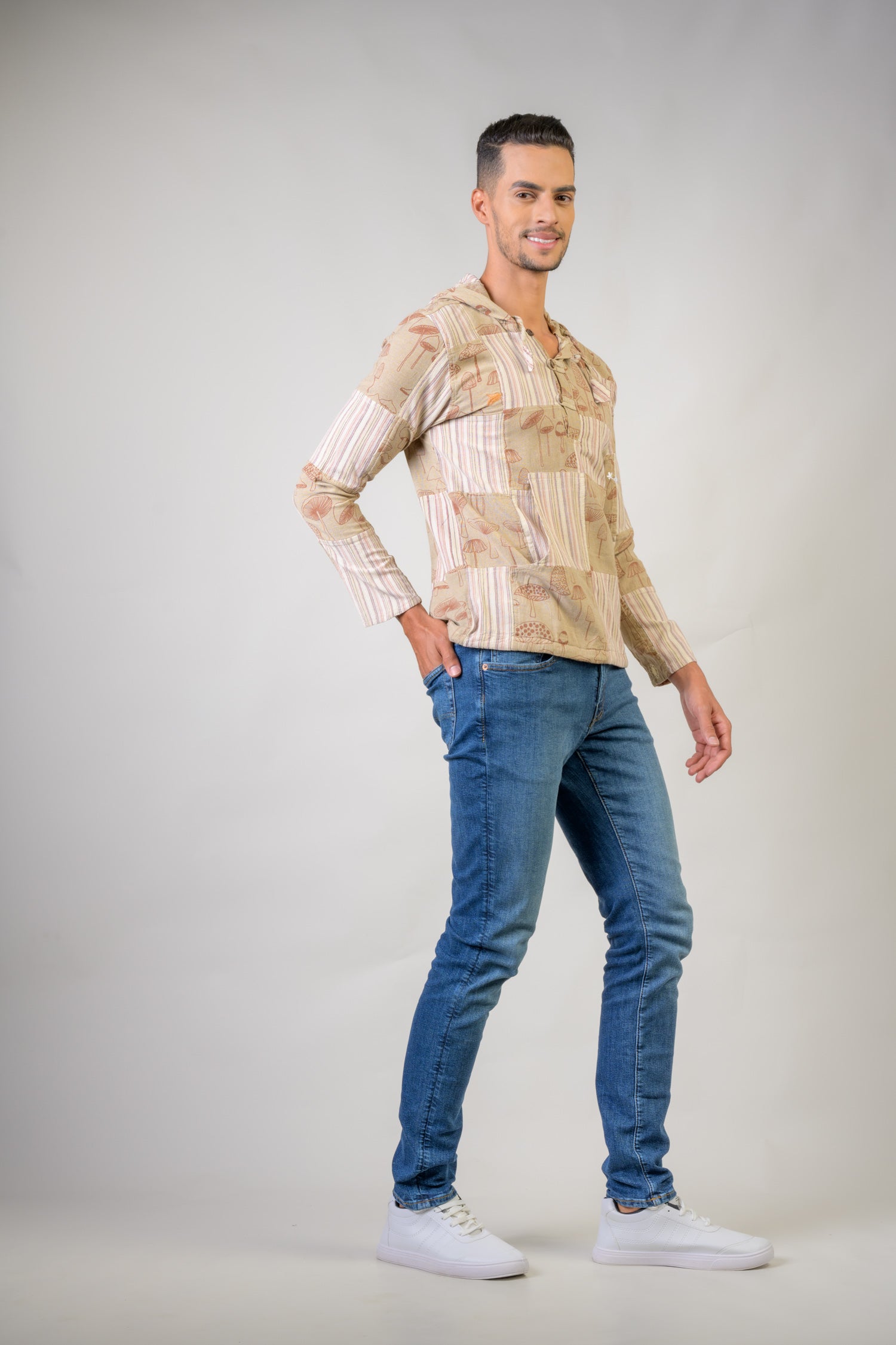 Rhea Mushroom Patch Hoodie