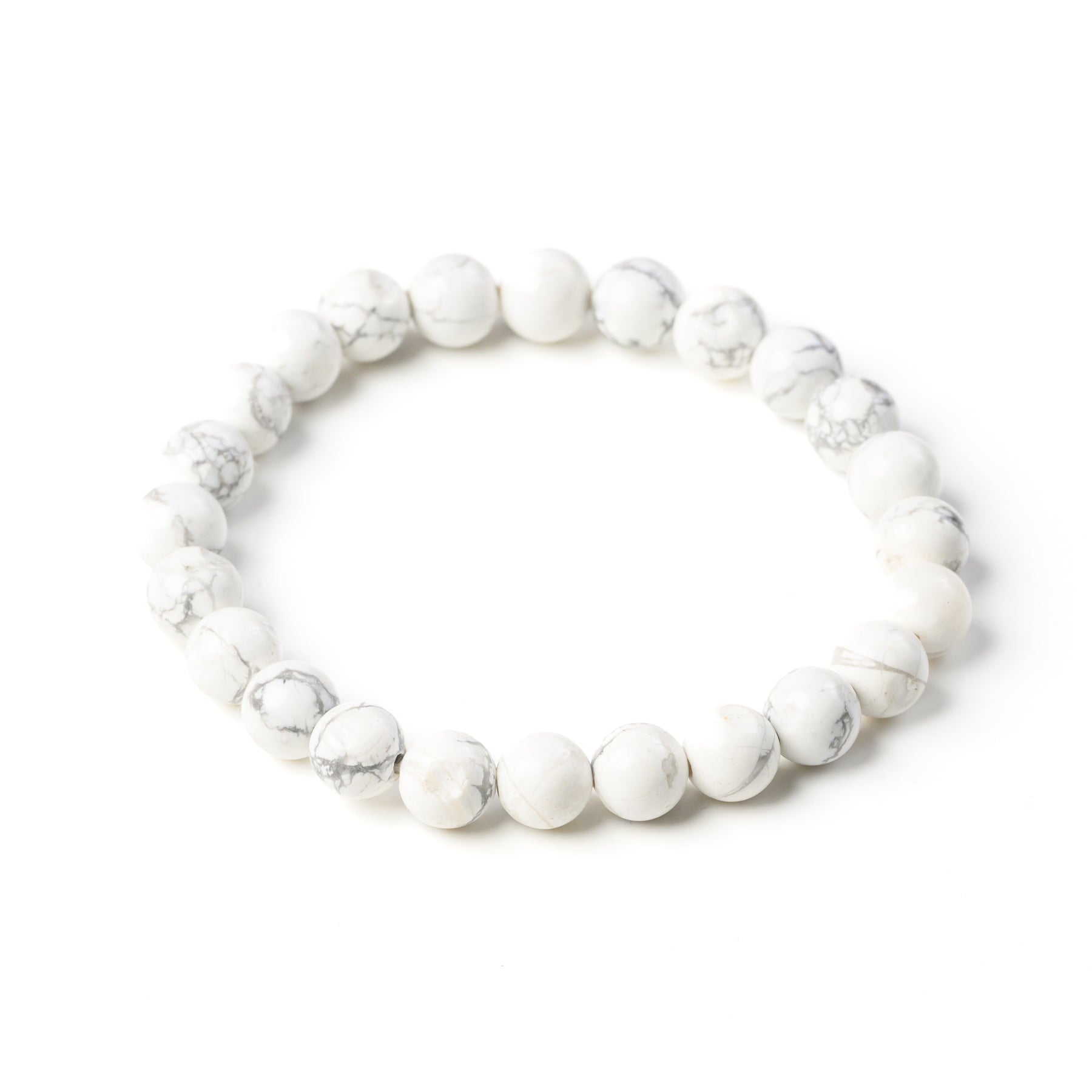 Howlite Beaded Bracelet
