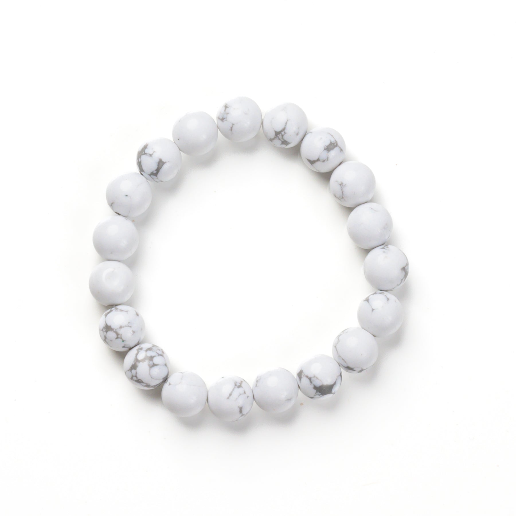Howlite Beaded Bracelet