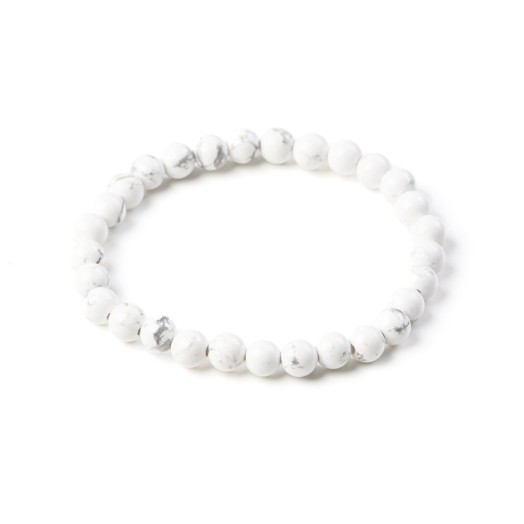 Howlite Beaded Bracelet