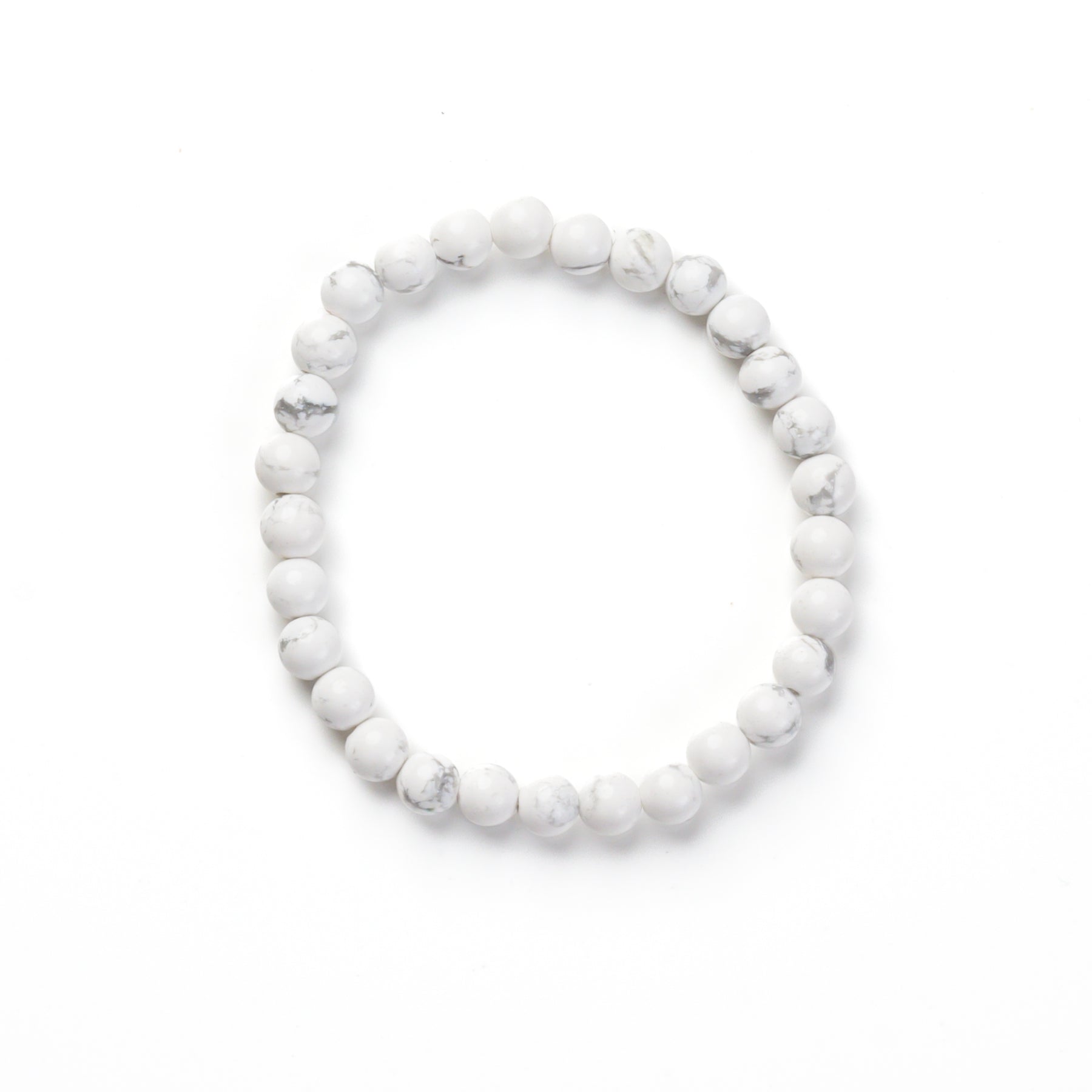 Howlite Beaded Bracelet