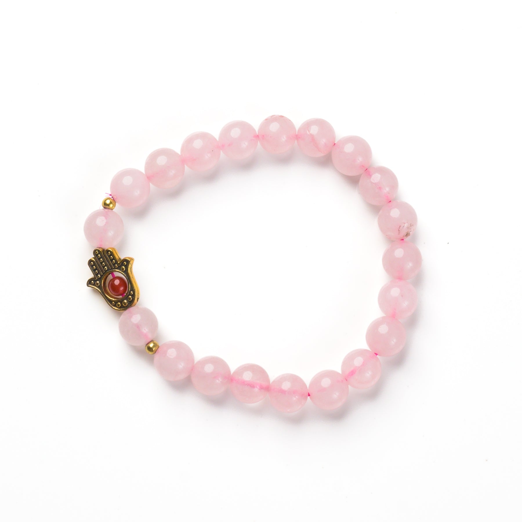Hamsa Beaded Bracelet - 8mm