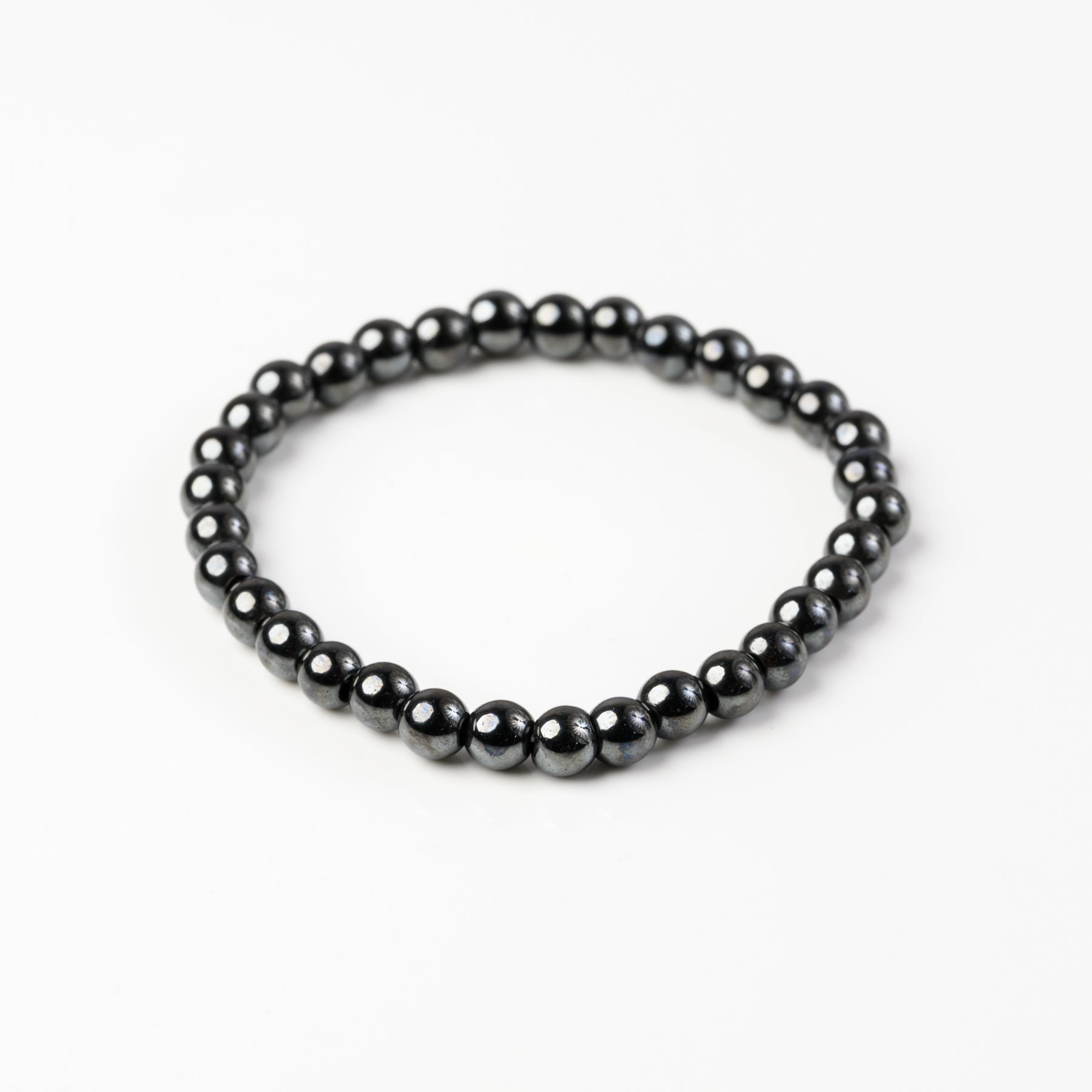 Hematite Bead Bracelet