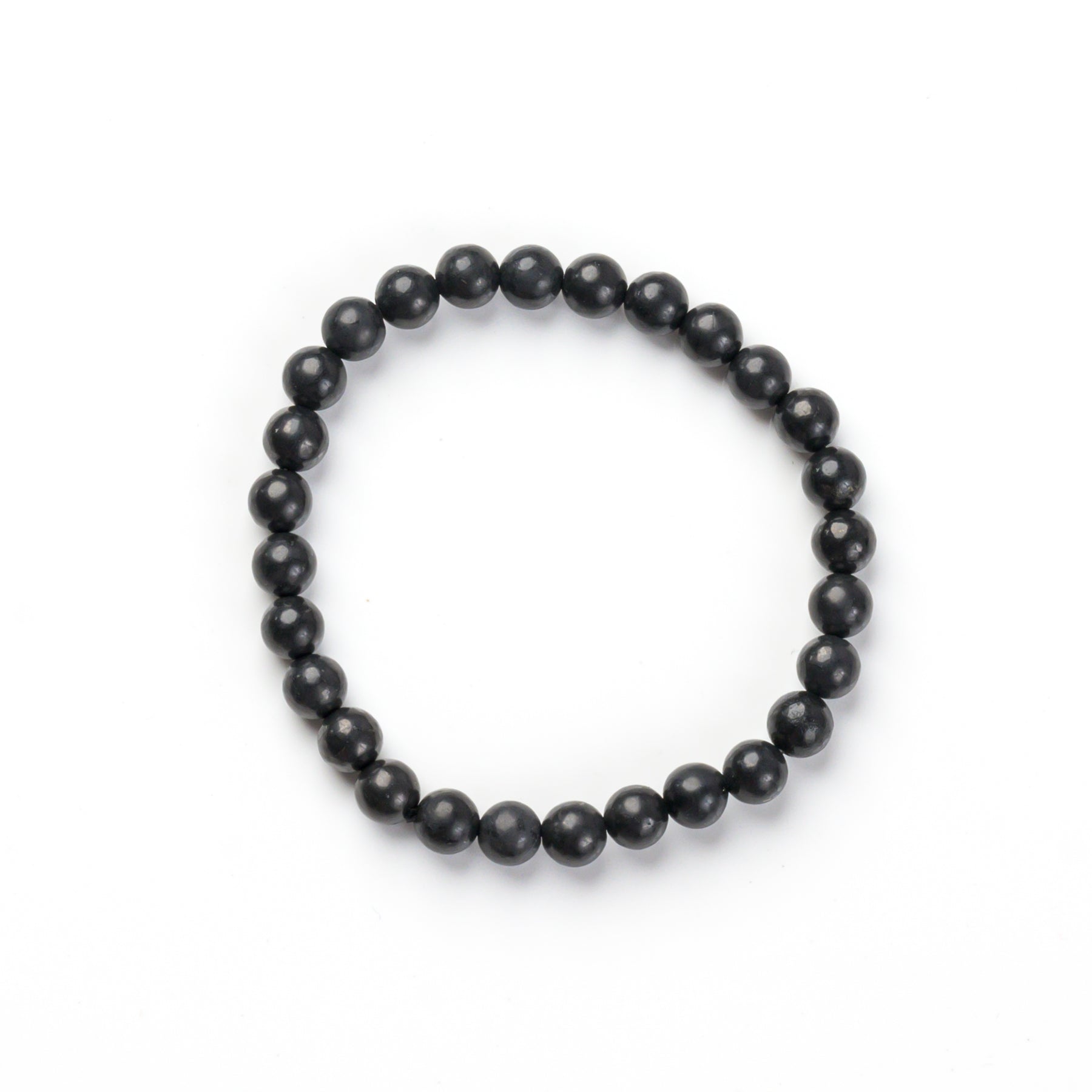 Shungite Bead Bracelet