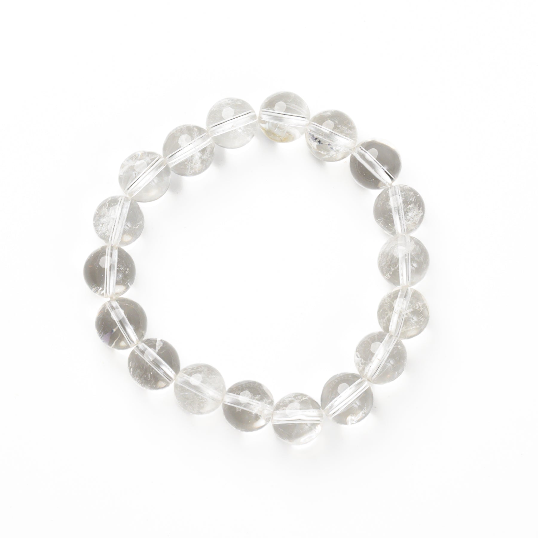 Clear Quartz Bead Bracelet