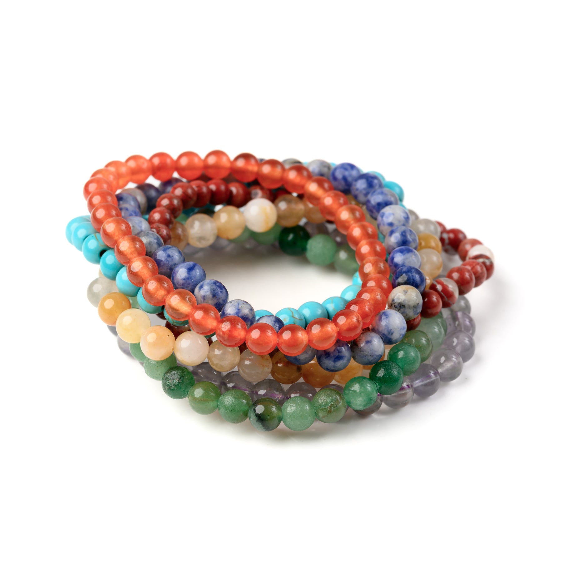 Chakra Stacking Bracelets