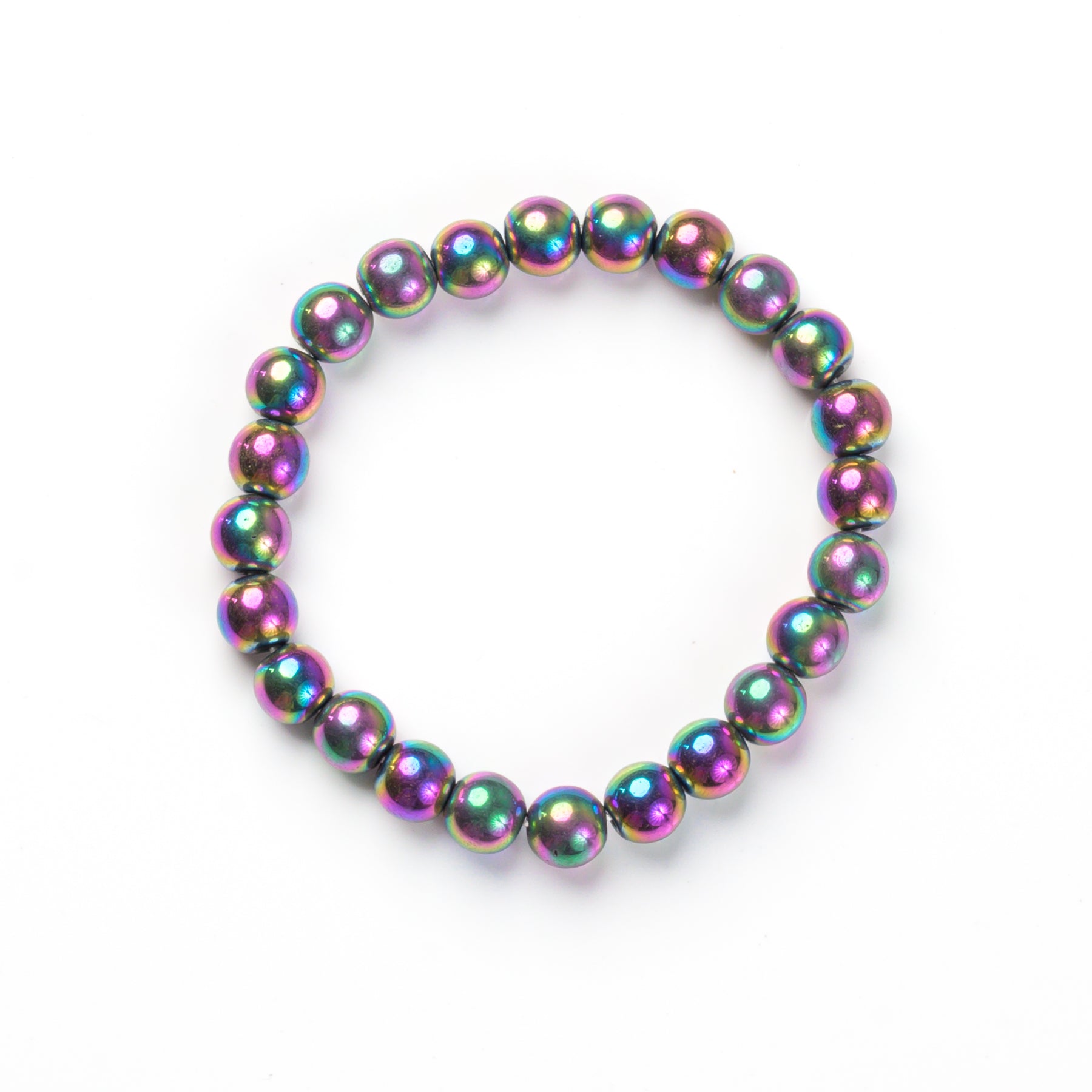 Rainbow Hematite Bracelet