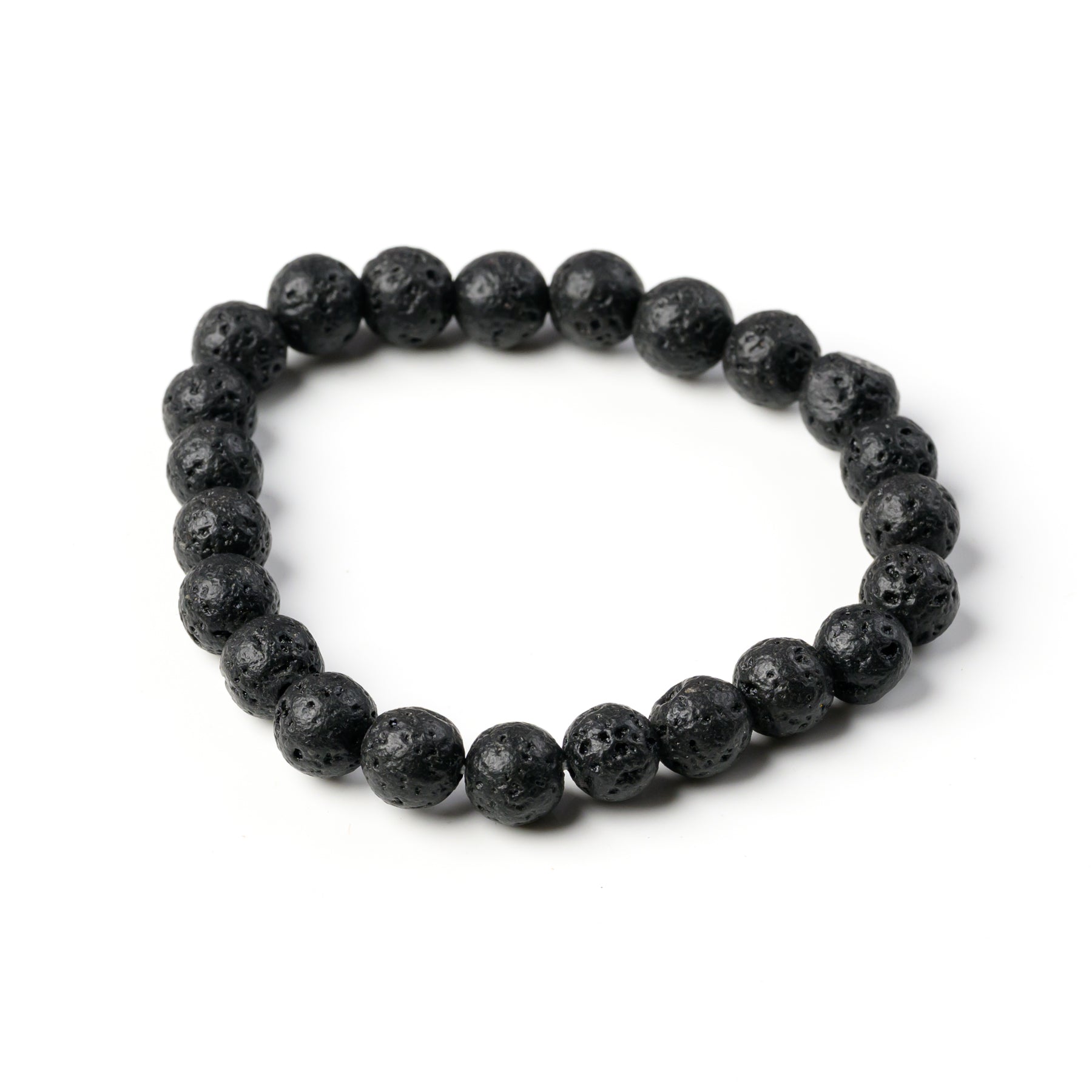 Lava Stone Bead Bracelet