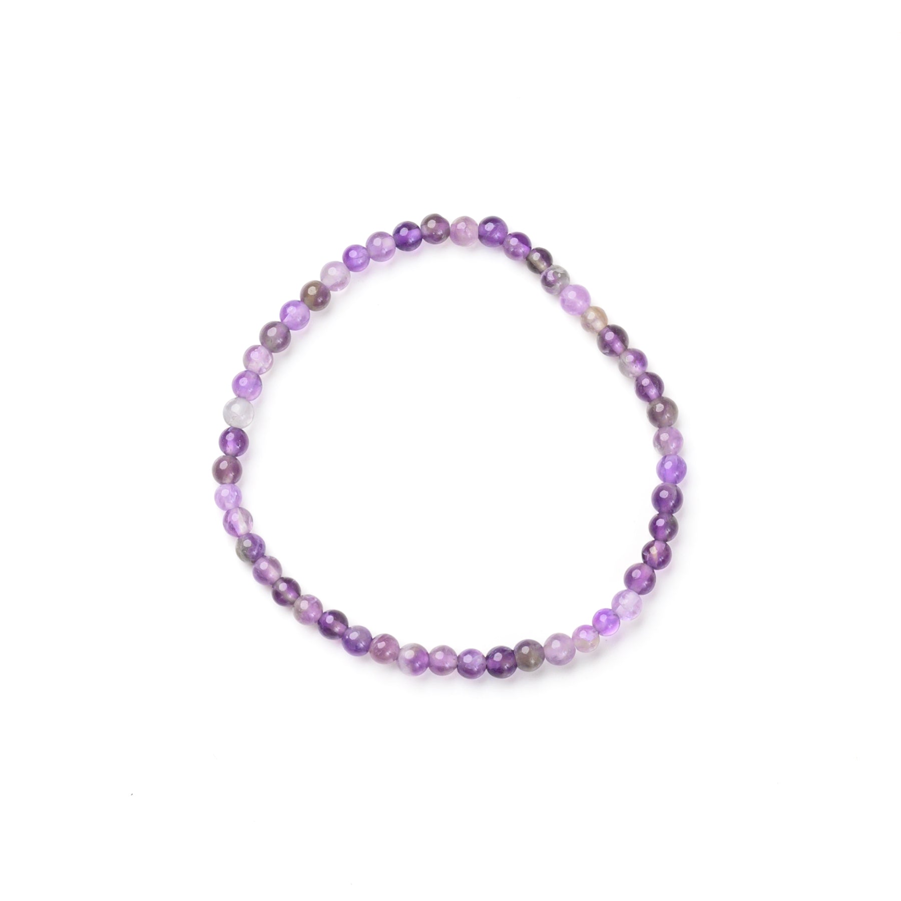 Amethyst Bead Bracelet