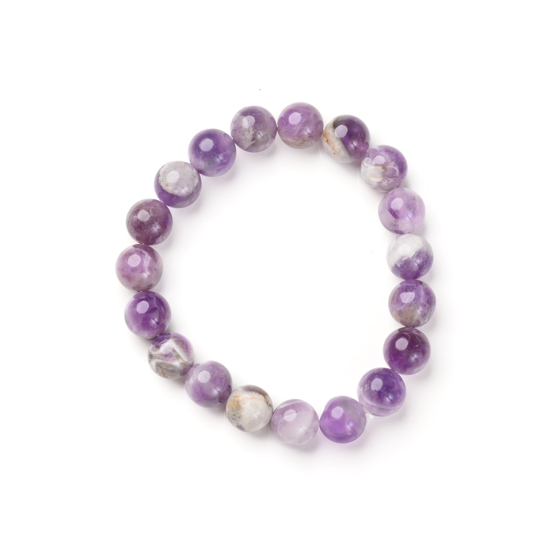 Amethyst Bead Bracelet