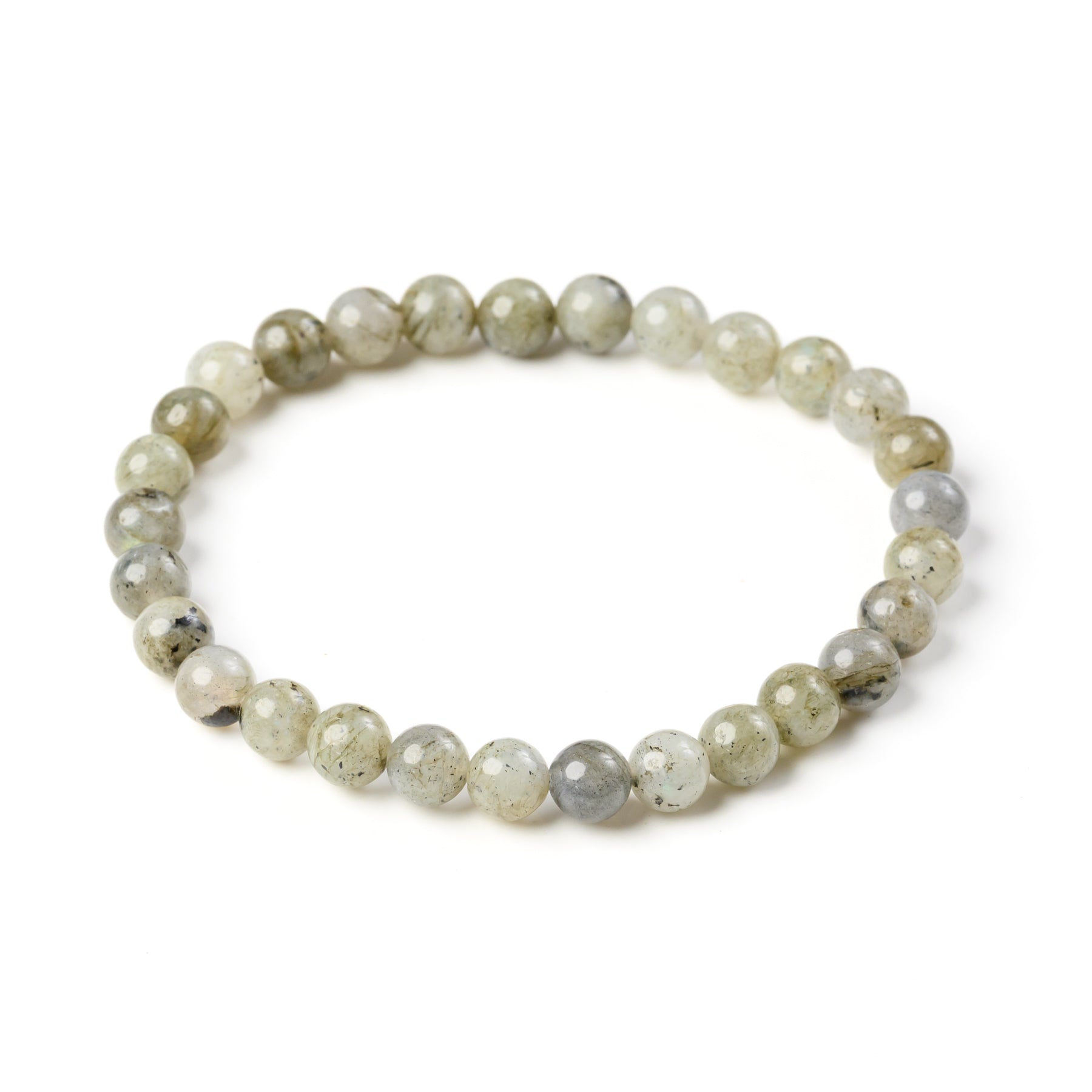 Labradorite Bead Bracelet