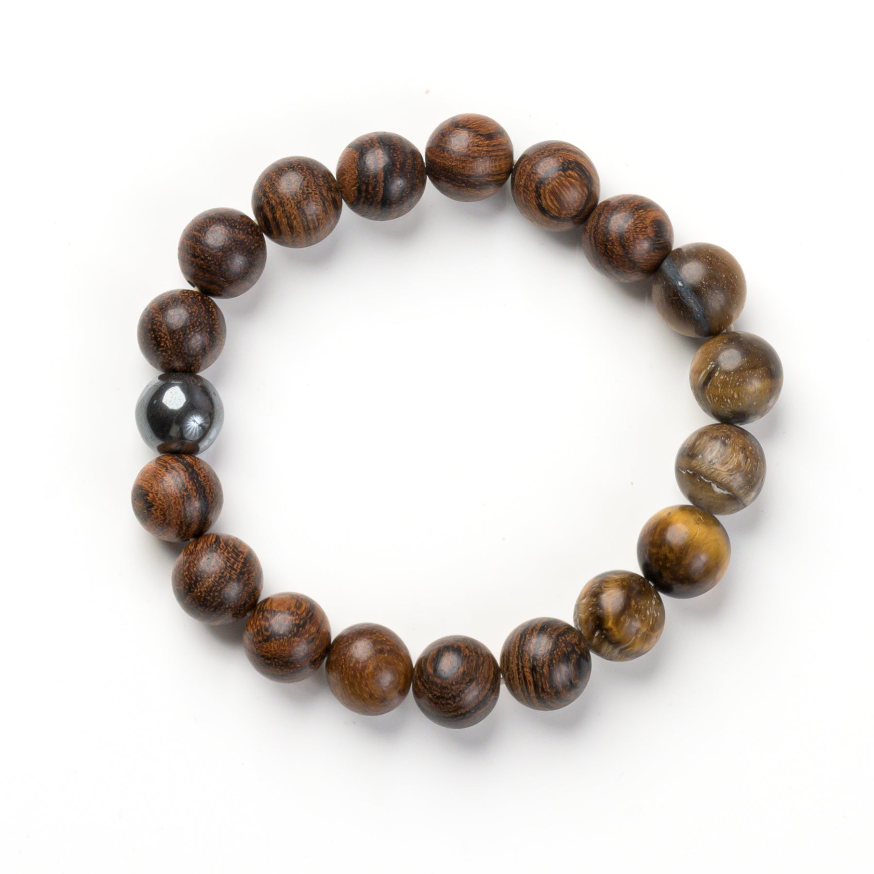 Agarwood Bead Bracelet
