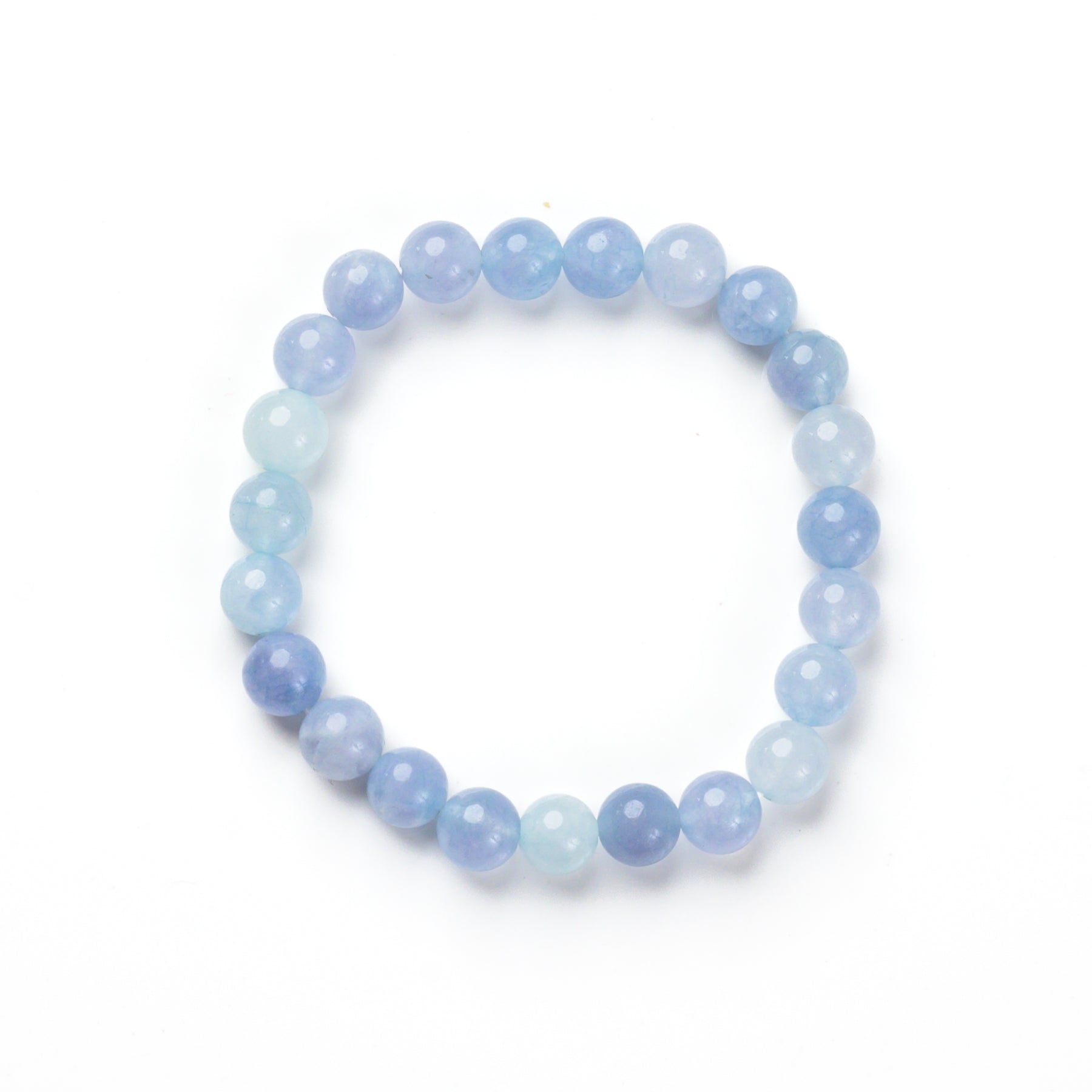 Aquamarine Beaded Bracelet