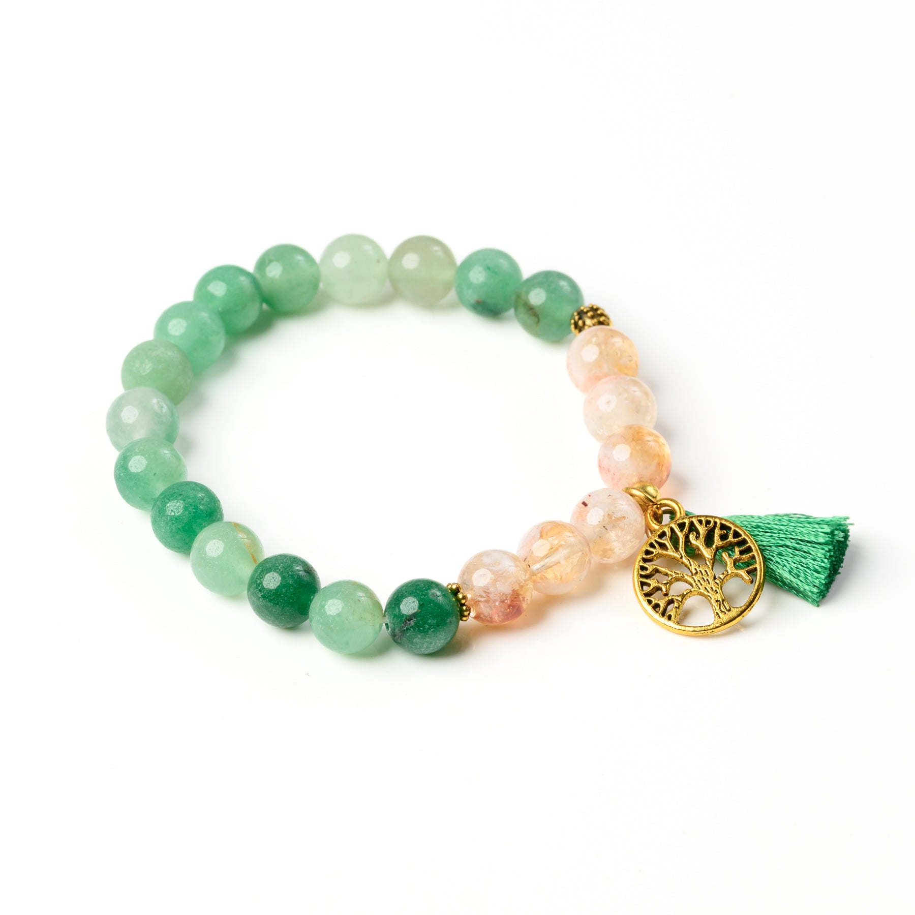 Aventurine with Citrine