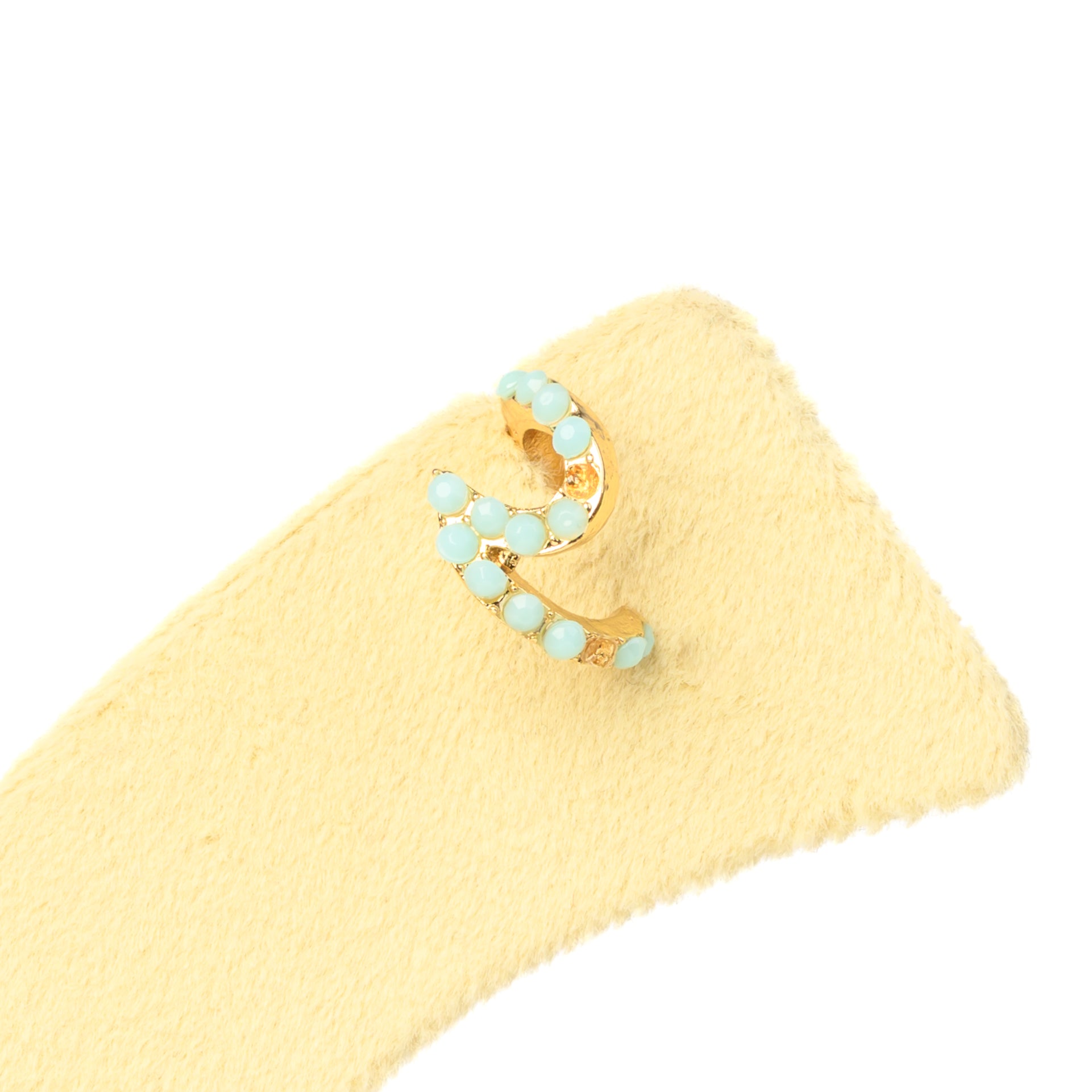 Sparkle Wave Cuff Earring