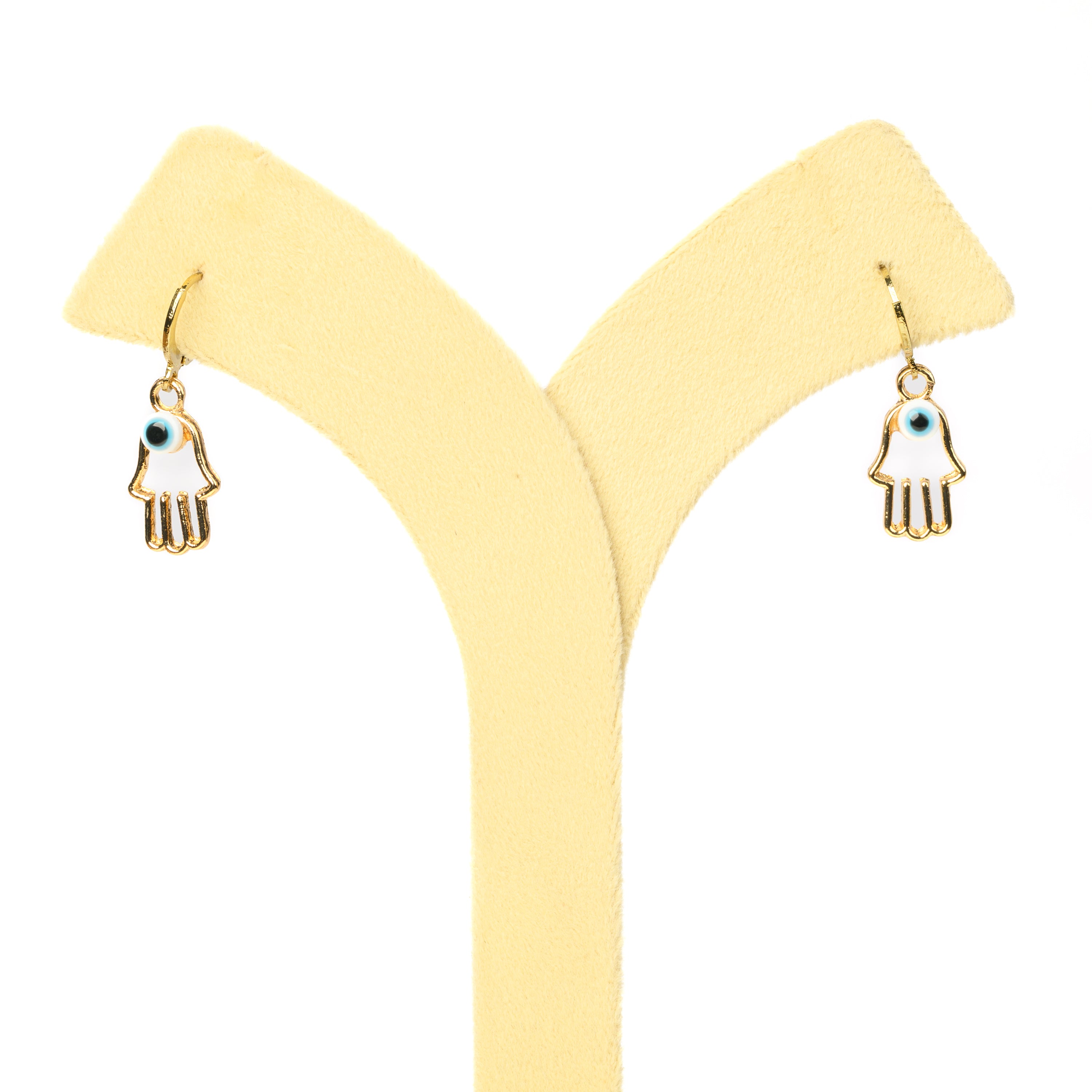 Hamsa Hoop Earrings