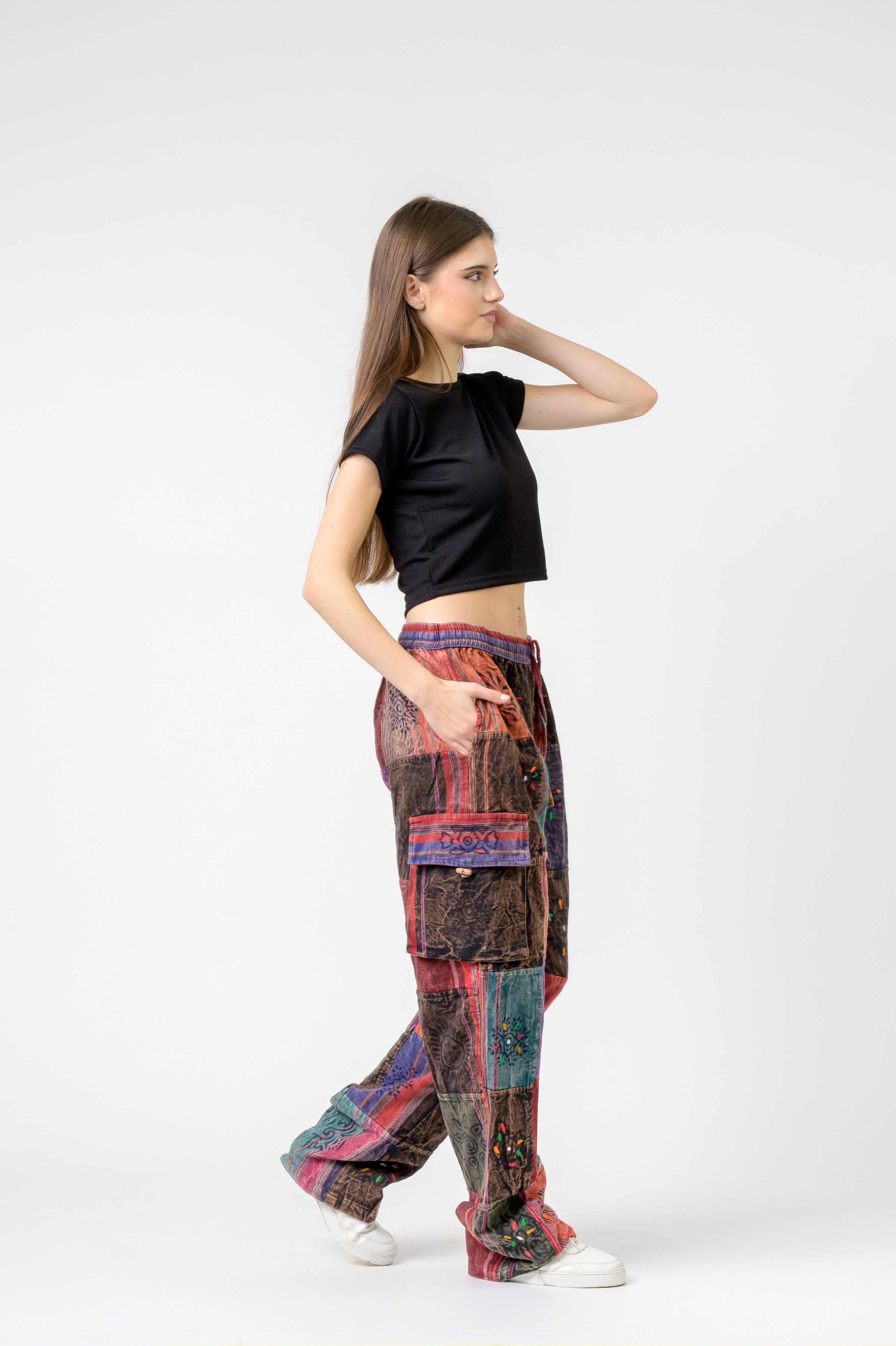 Quilt Cargo Pants (Assorted)