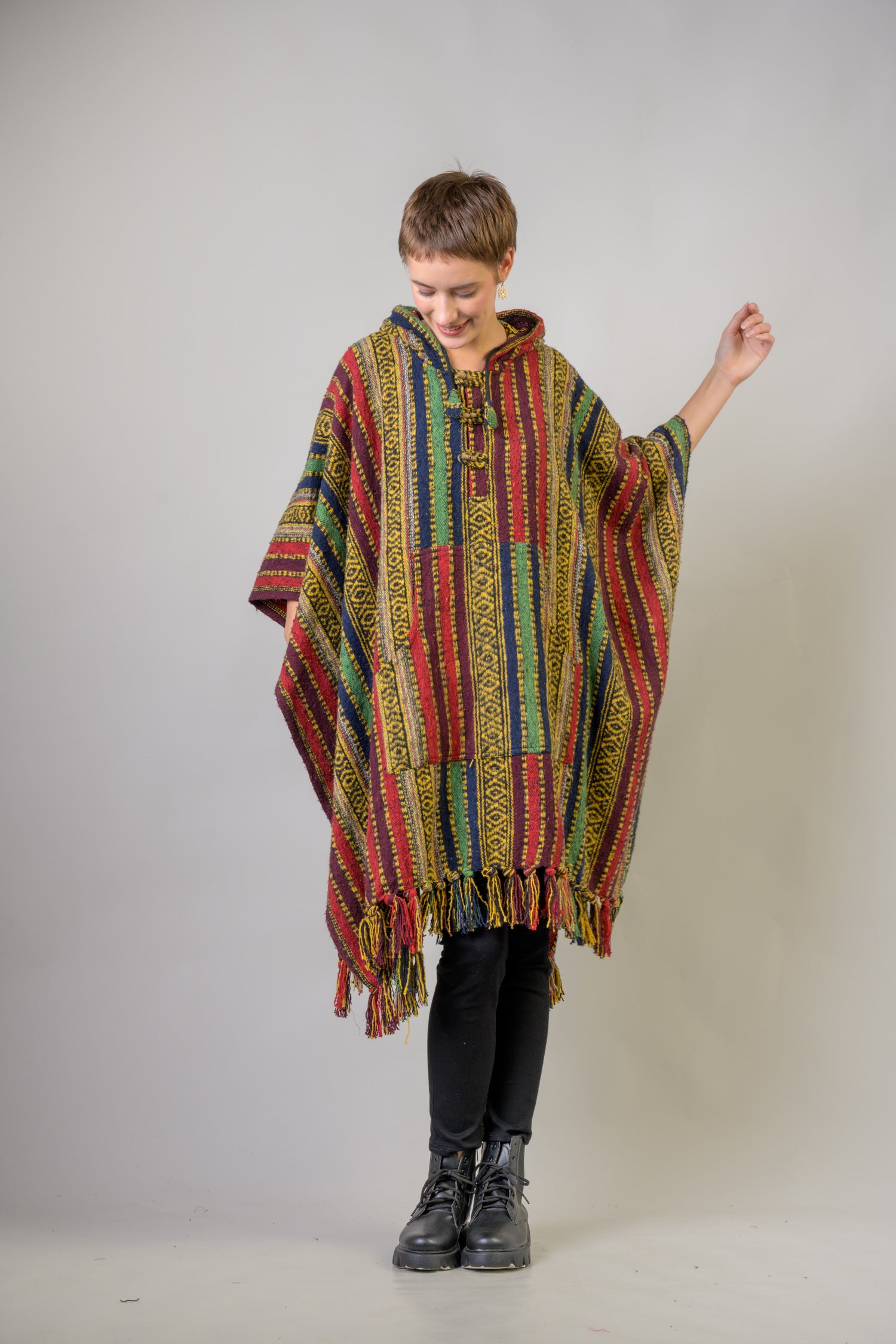Rhea Hoodie Poncho