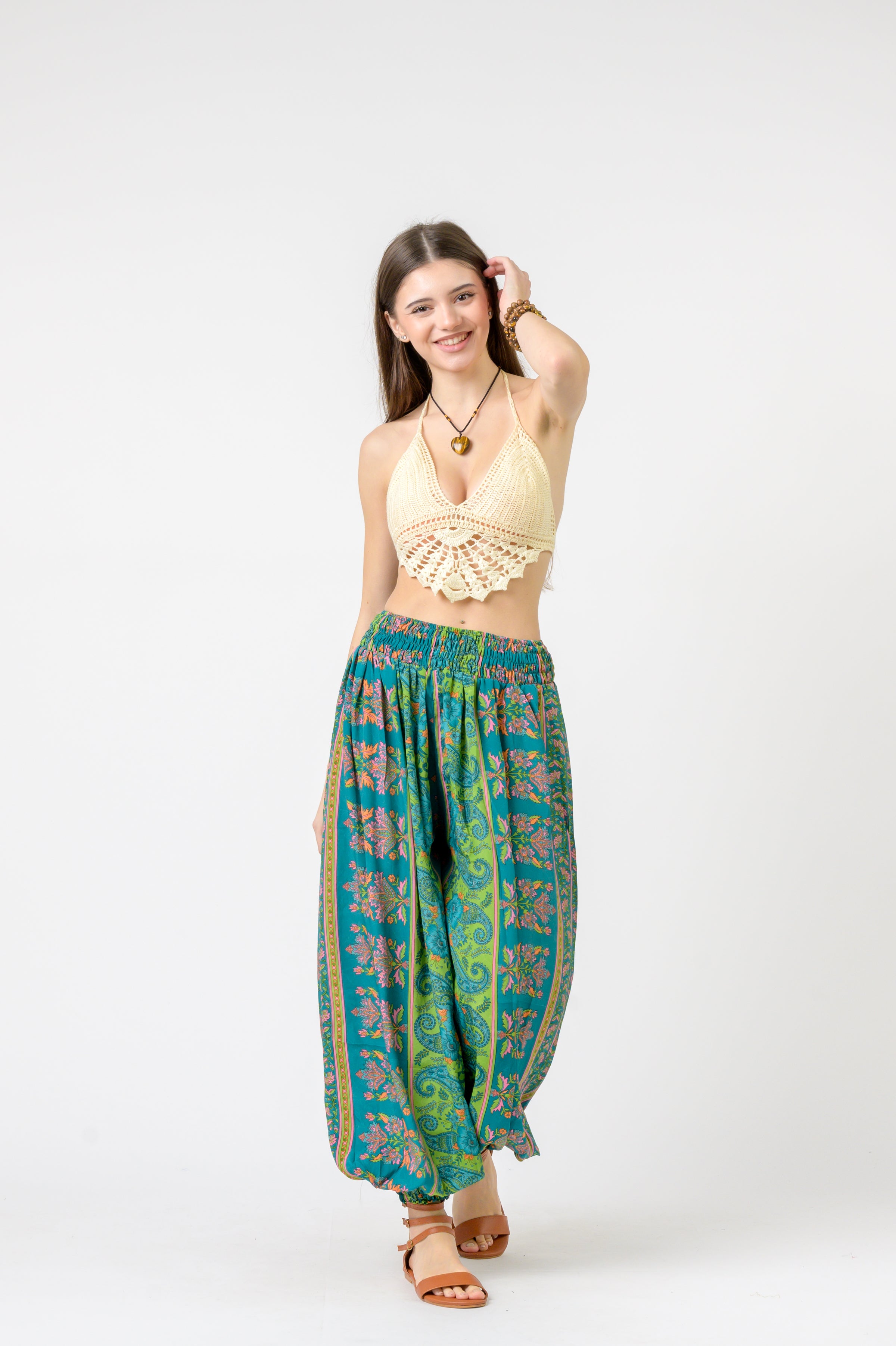 Rhea Printed Boho Pants (Assorted)
