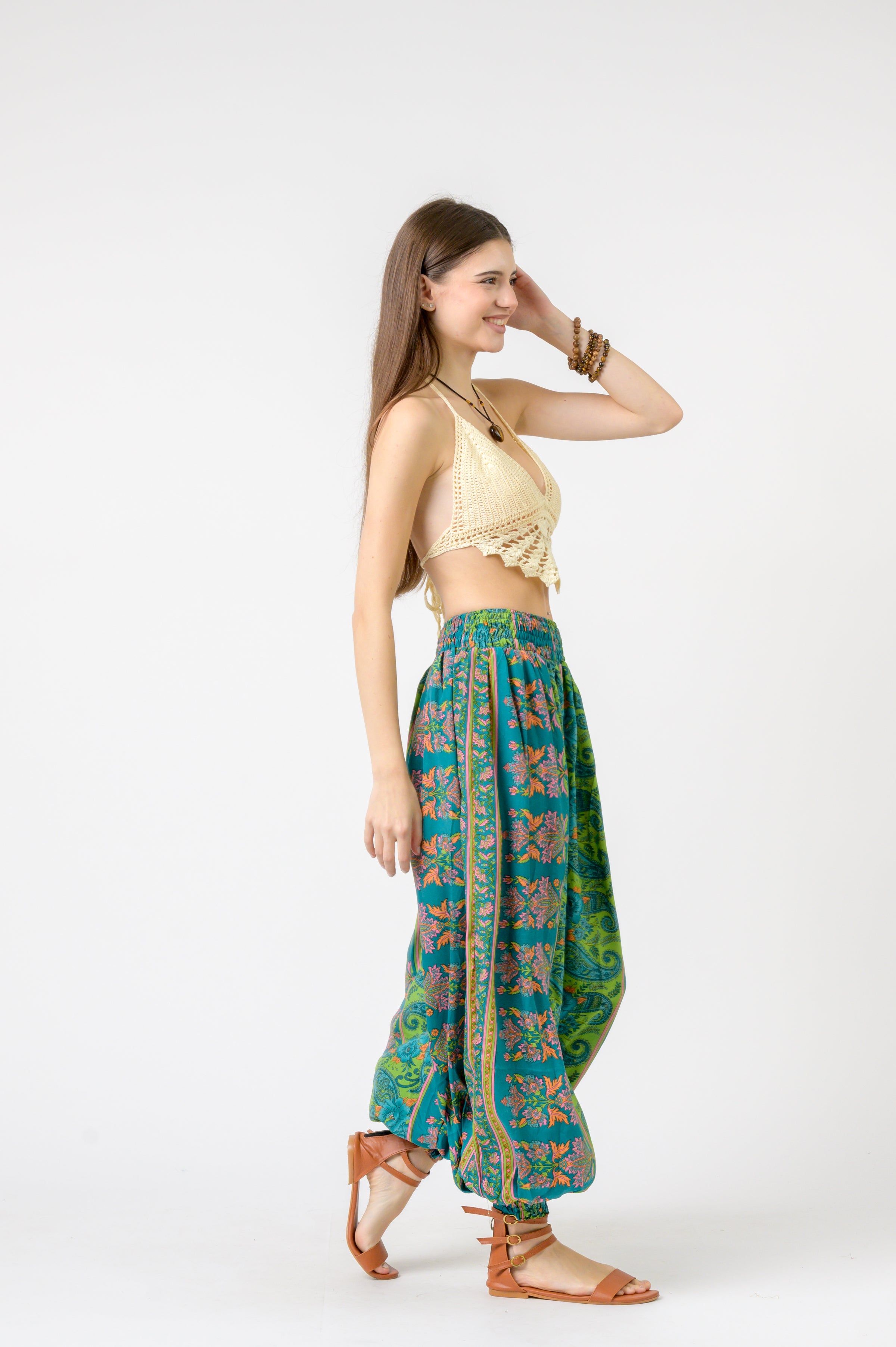 Rhea Printed Boho Pants