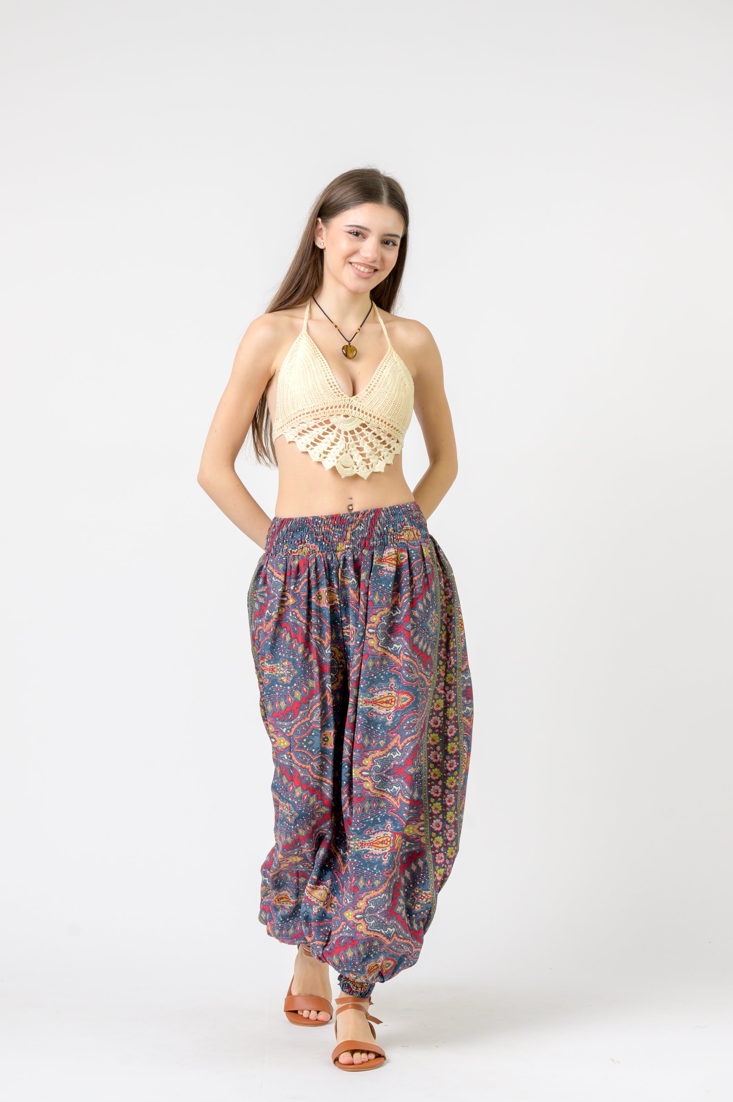 Rhea Printed Boho Pants (Assorted)
