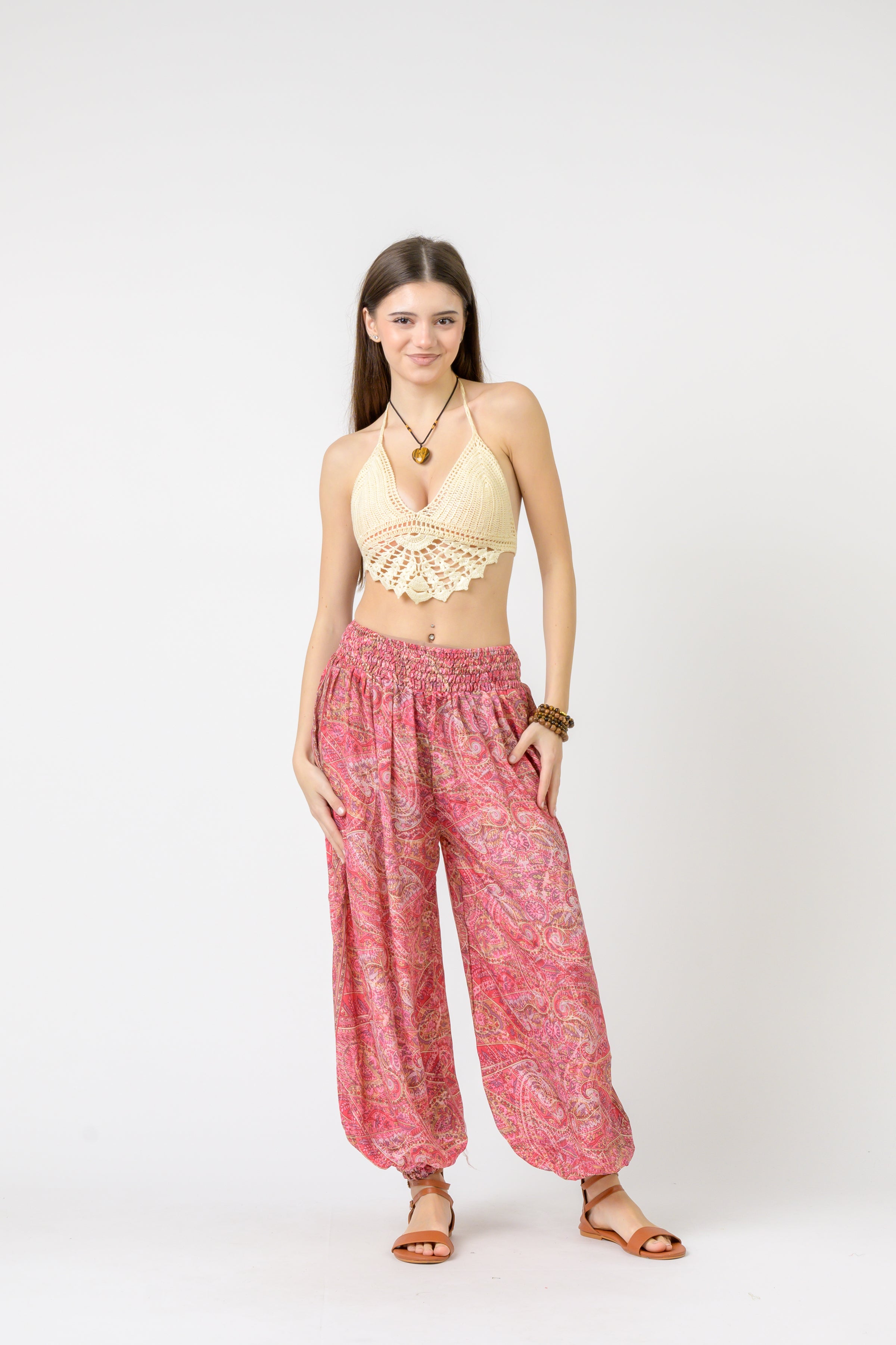 Rhea Printed Boho Pants (Assorted)