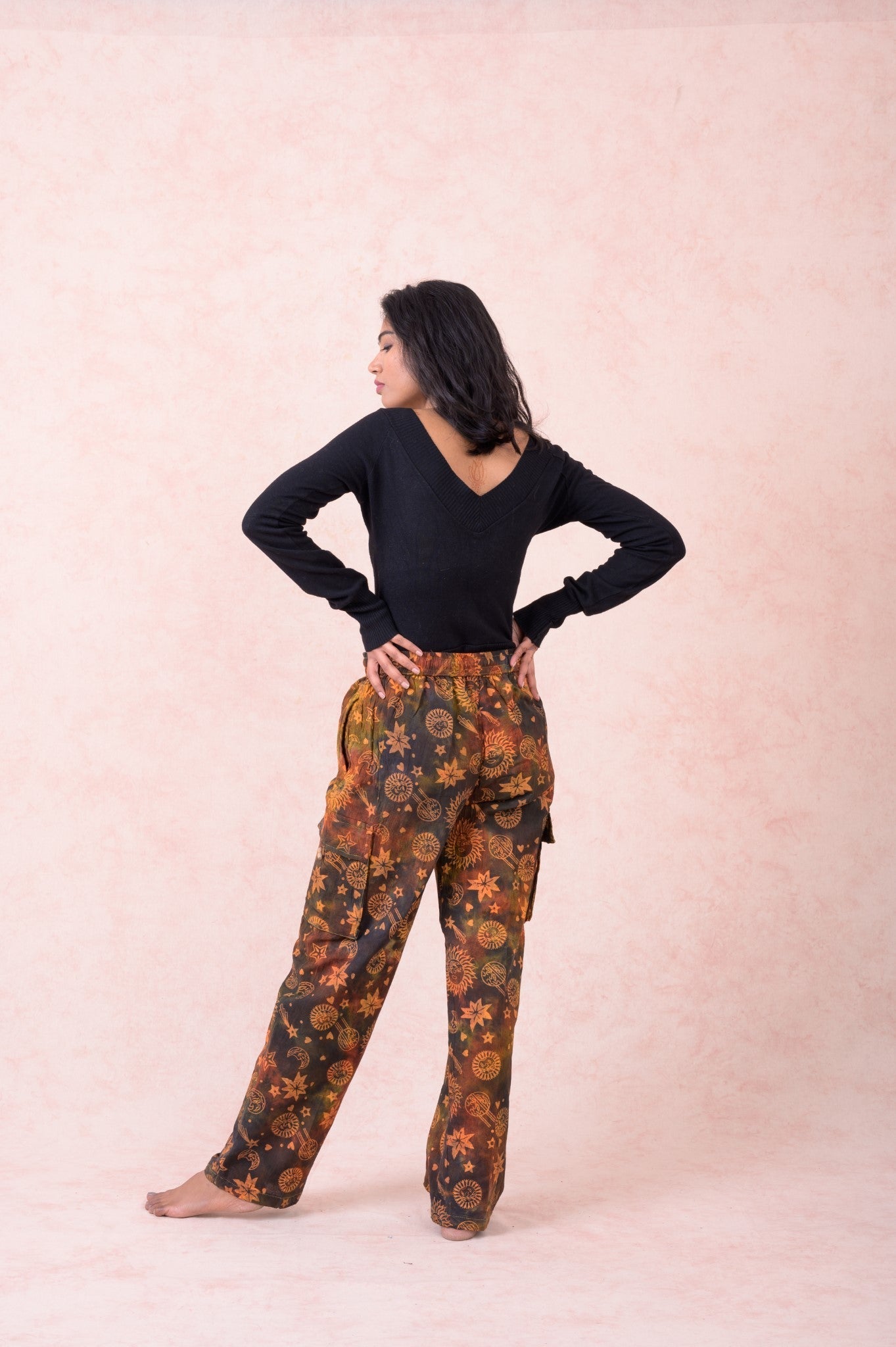 Rhea Party-Camo Pants Grey / Small