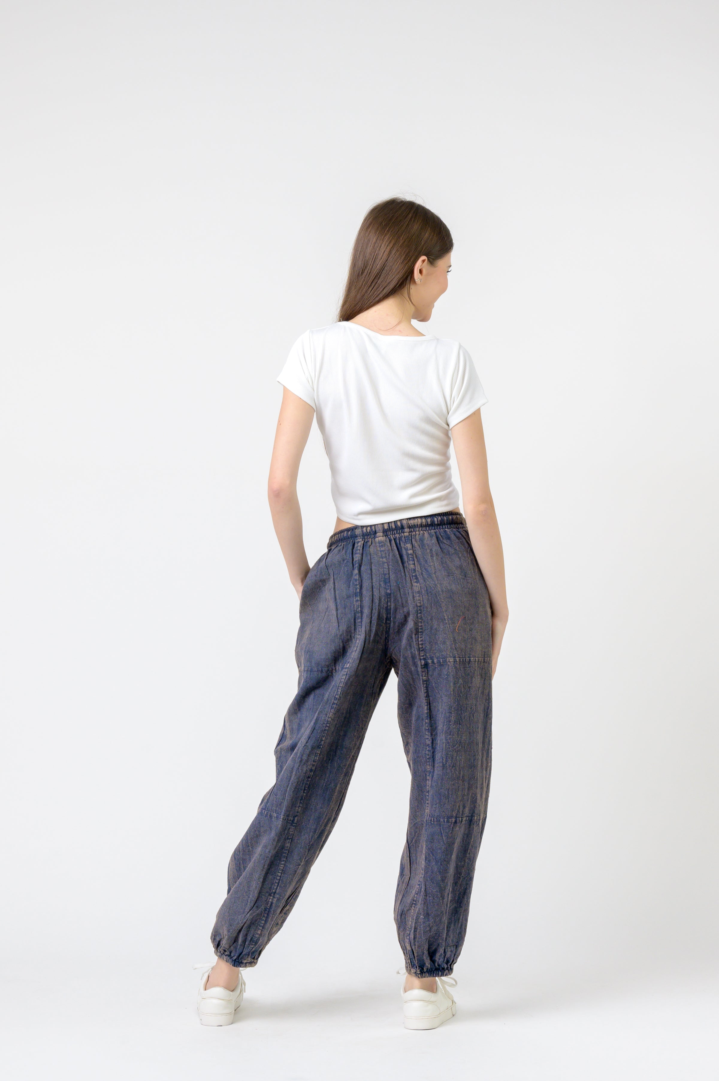 Rhea Tie-Front Yoga Pants